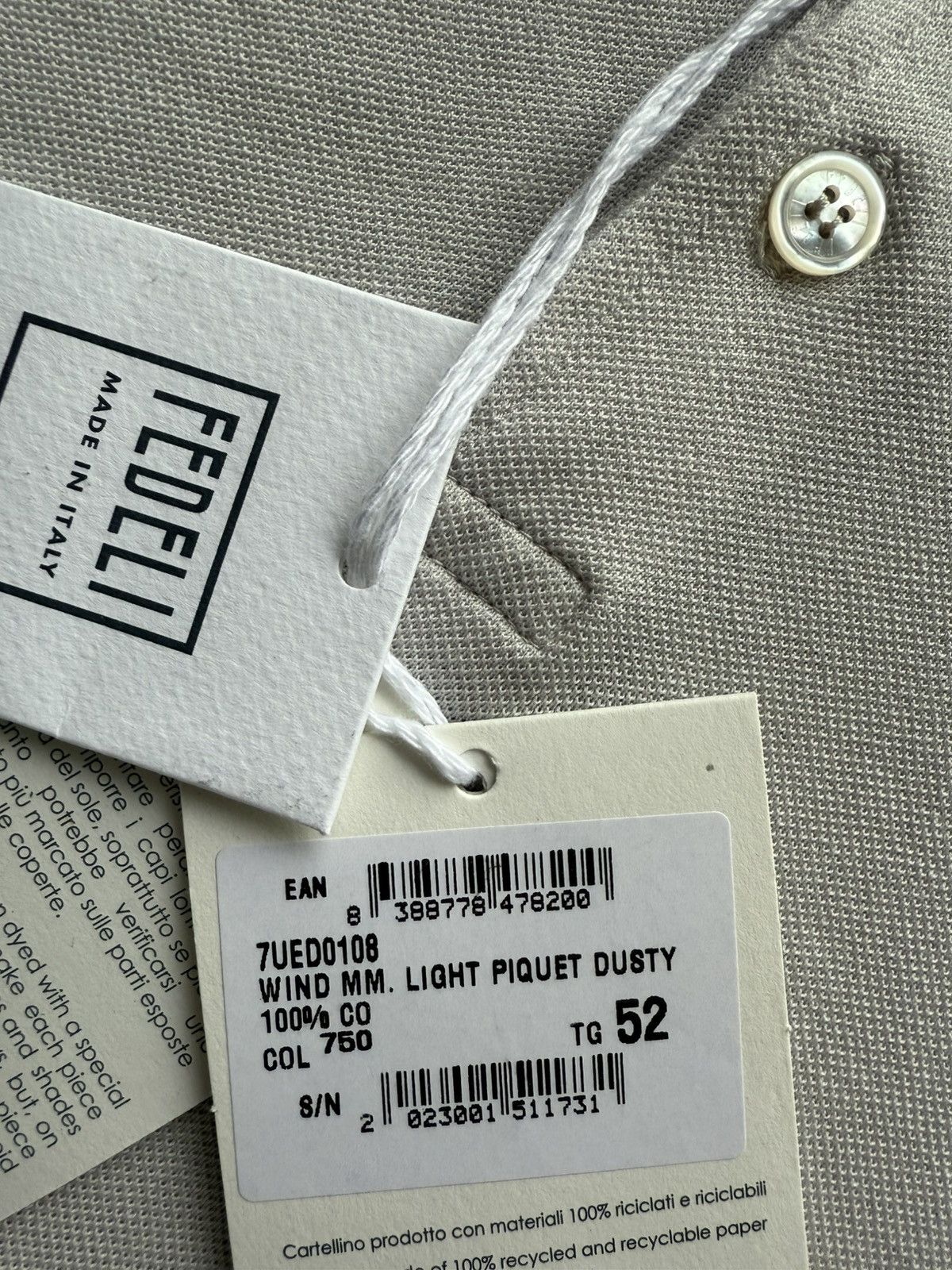 Fedeli Fedeli Polo shirt Size US M / EU 48-50 / 2 - 4 Thumbnail