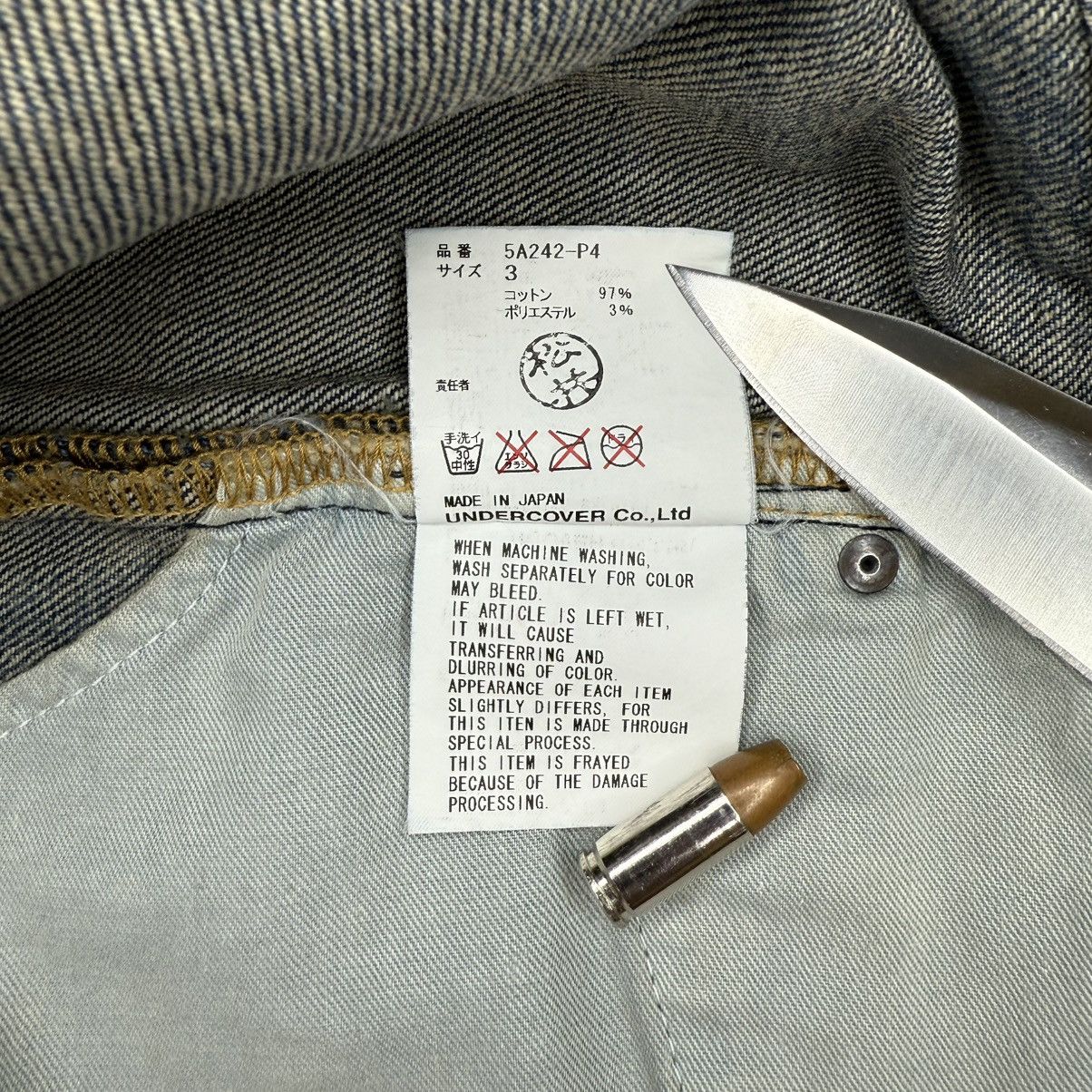 Jun Takahashi × Undercover Undercover ‘05 Skull Denim Size 3 Size US 33 - 9 Thumbnail