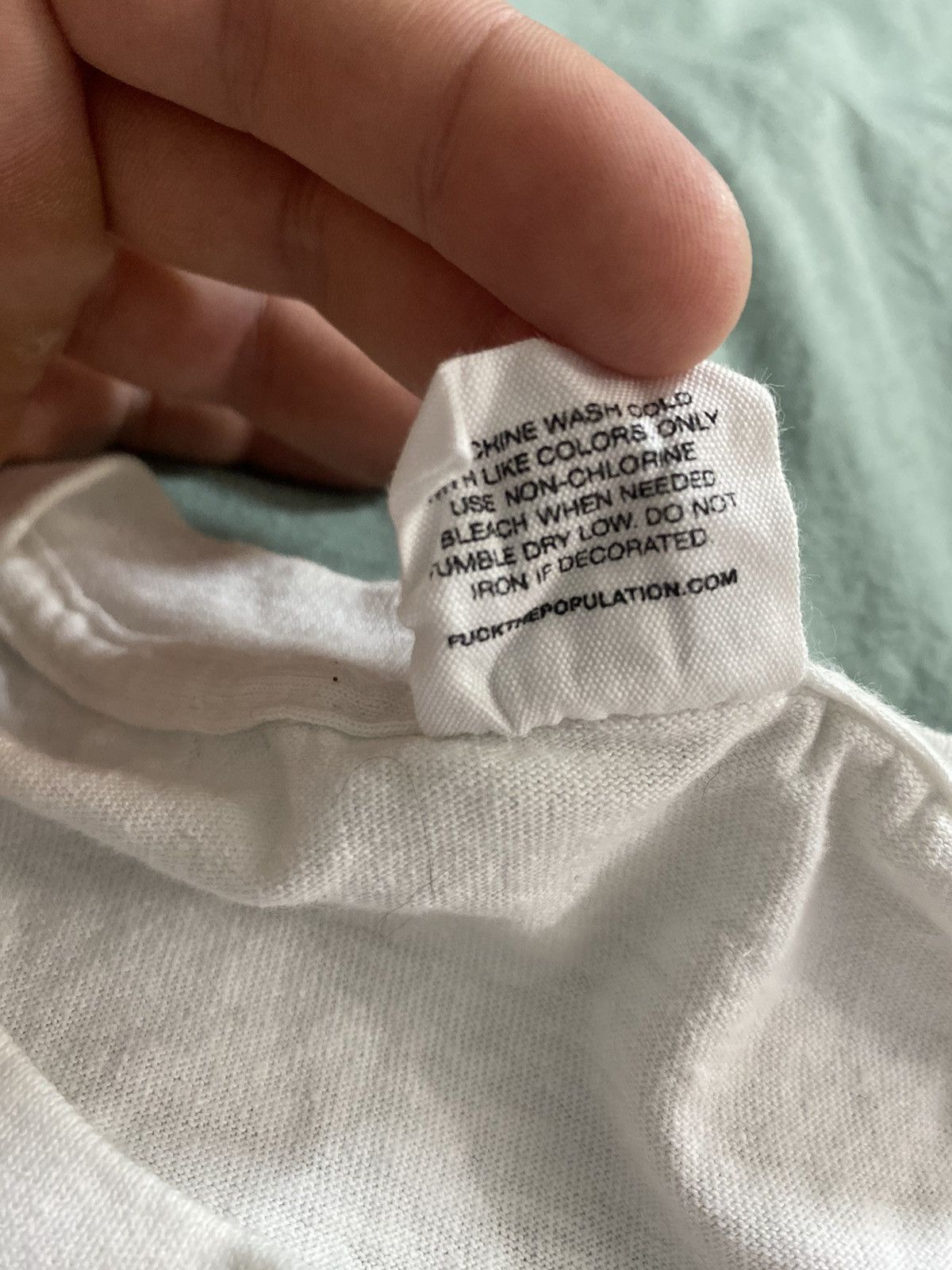Fuck The Population FTP 10th Anniversary Tee Size US XL / EU 56 / 4 - 3 Thumbnail