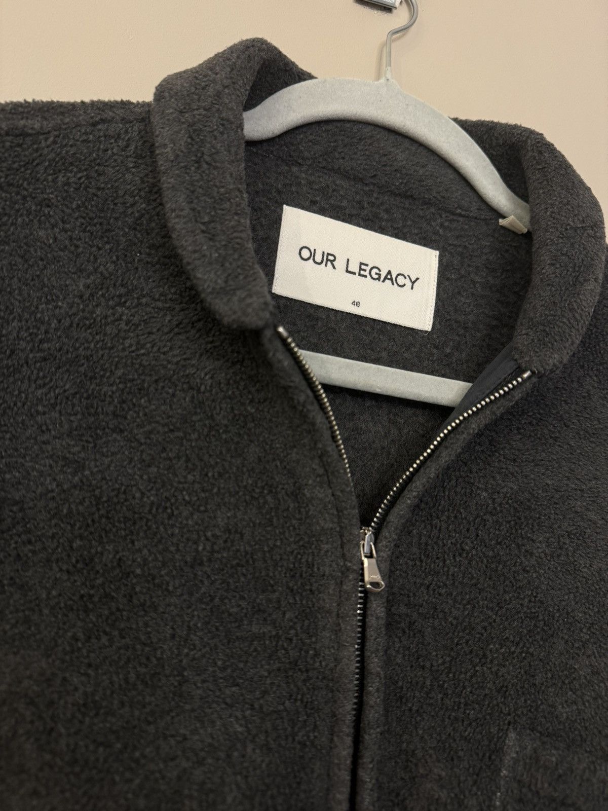 Our Legacy Our Legacy fleece Zip 1/4 gray vintage Lampo Size US M / EU 48-50 / 2 - 3 Thumbnail