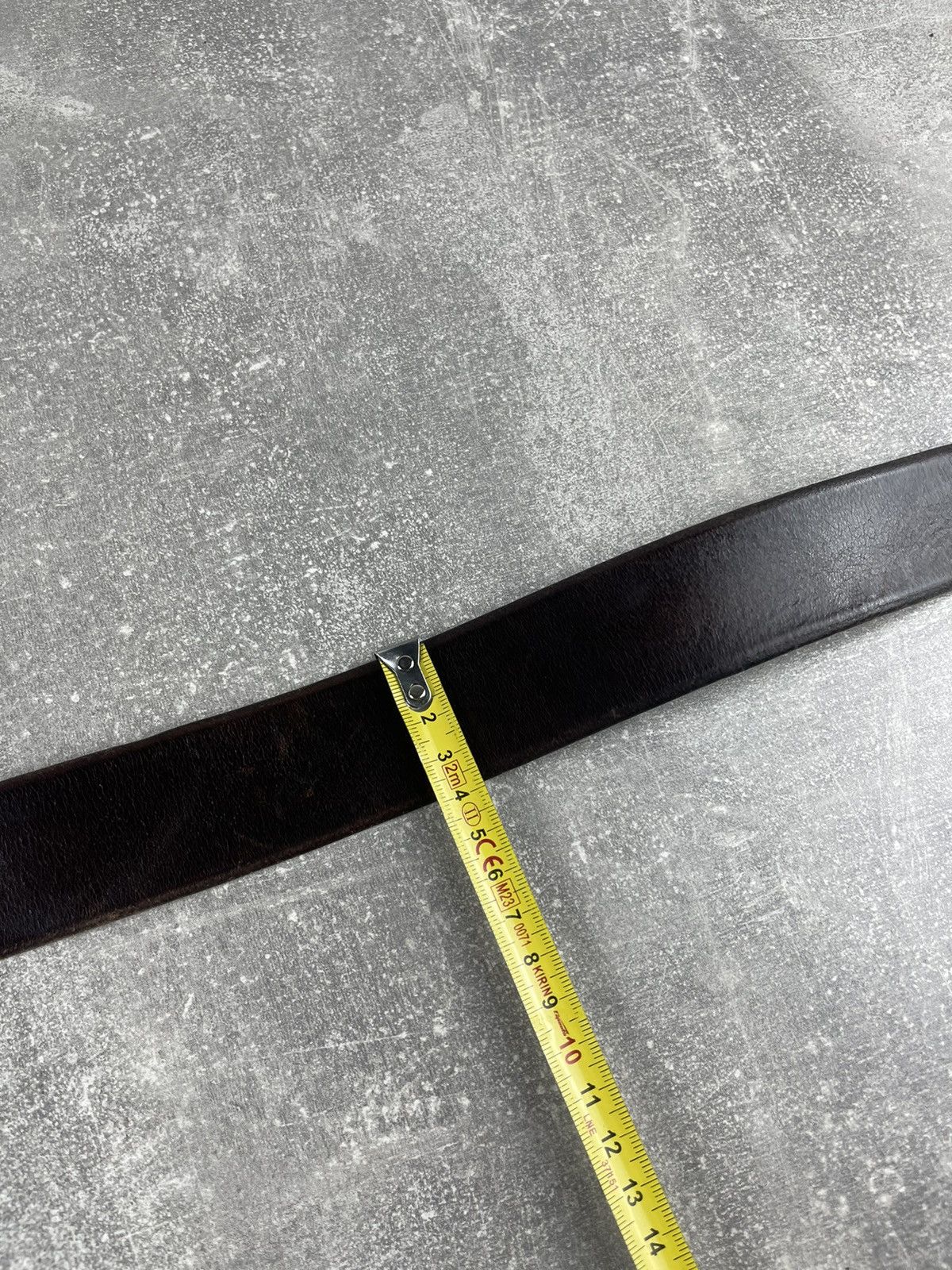 Dolce & Gabbana Dolce Gabbana Leather Belt Brown Gold Buckle Size 95/36 Size ONE SIZE - 8 Thumbnail