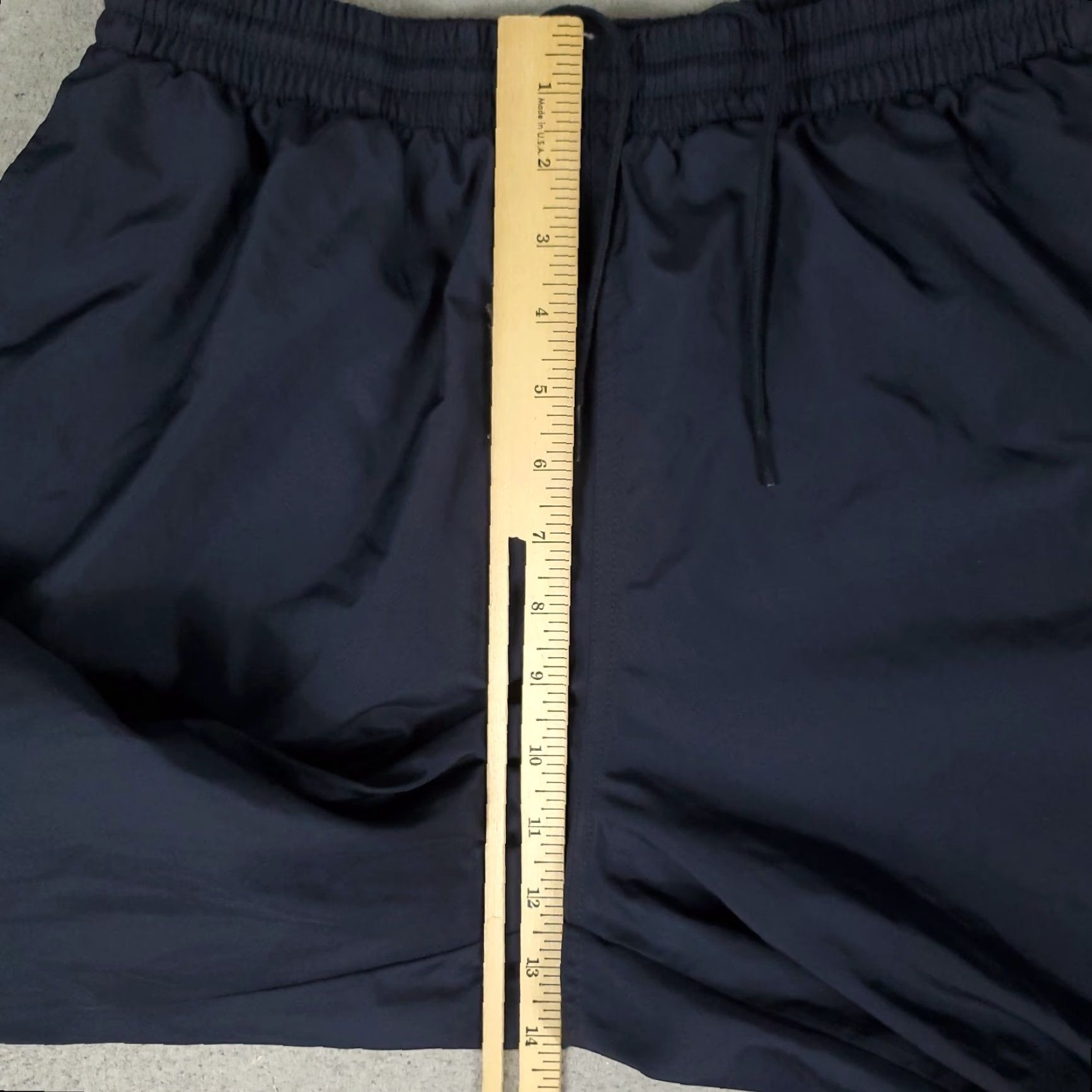 Adidas Adidas Pants Mens M Navy Blue White Ankle Zip Windbreaker Track Joggers Size US 31 - 7 Thumbnail