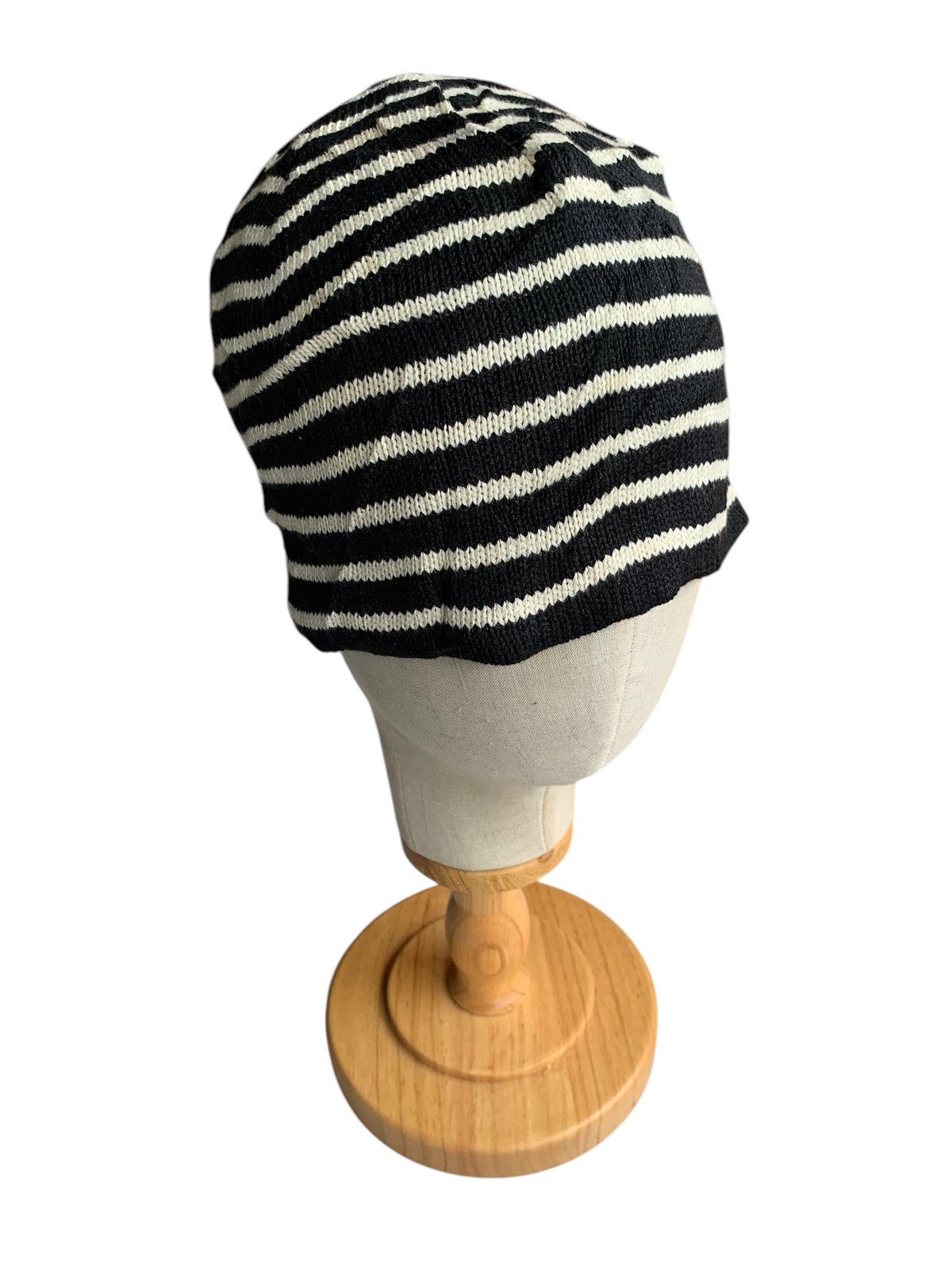 Japanese Brand × Vintage Stripe knitted Streetwear Winter Sessions Beanie hats Size ONE SIZE - 3 Thumbnail