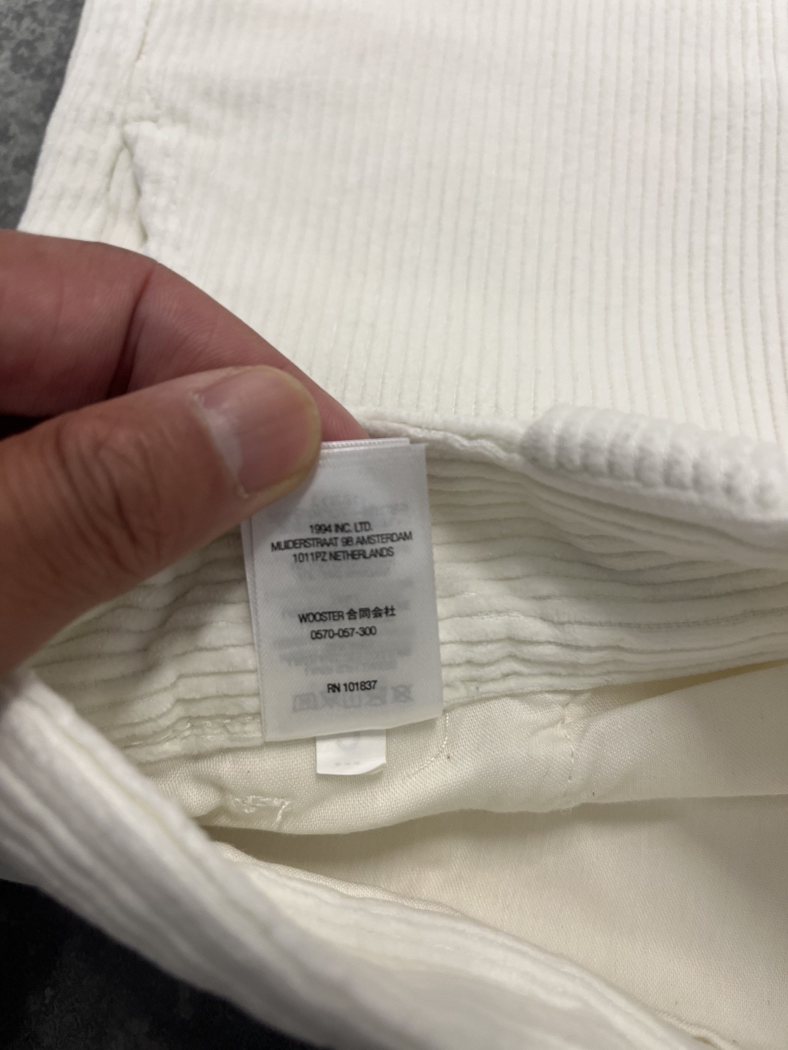 Dickies × Supreme Supreme x Dickies Double knee Corduroy Work Pant 34 White Size US 34 / EU 50 - 8 Thumbnail