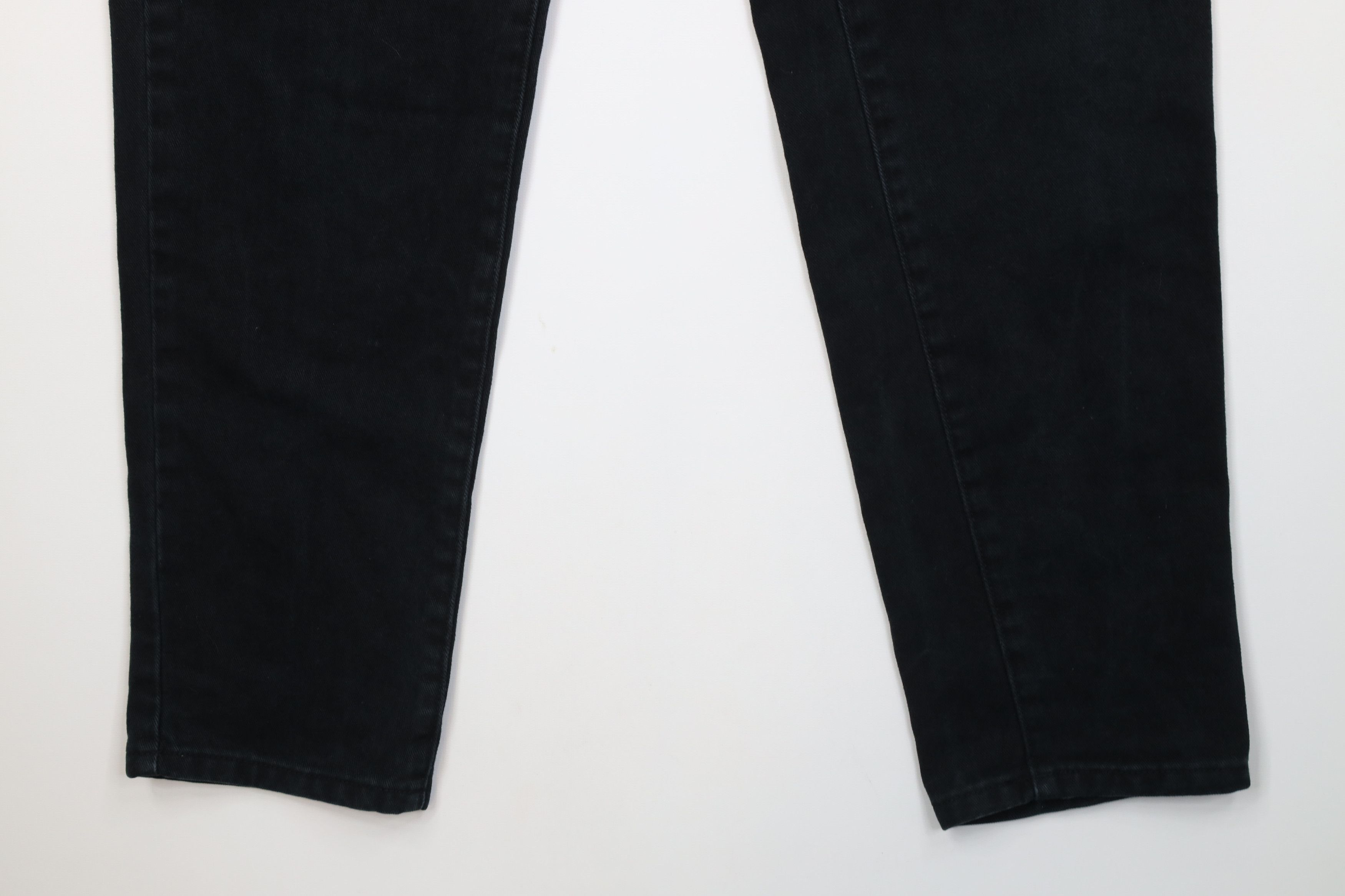Esprit Vintage 90s Y2K Esprit Relaxed Tapered Leg Jeans Black Size 30" / US 8 / IT 44 - 4 Thumbnail
