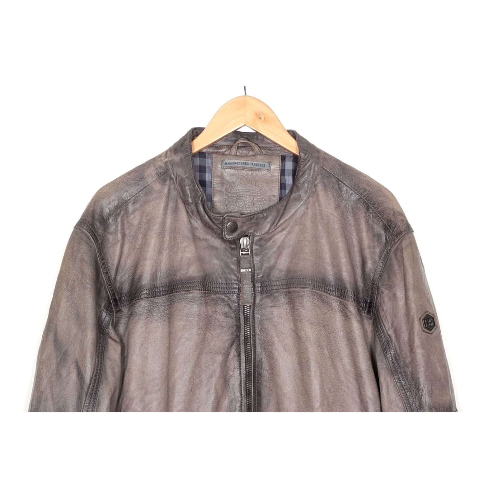 Vintage CAMP DAVID Soft Leather Jacket Men XXL MJ5355 Zip Brown Regular Size XXL Mens Jacket Size US M / EU 48-50 / 2 - 2 Thumbnail