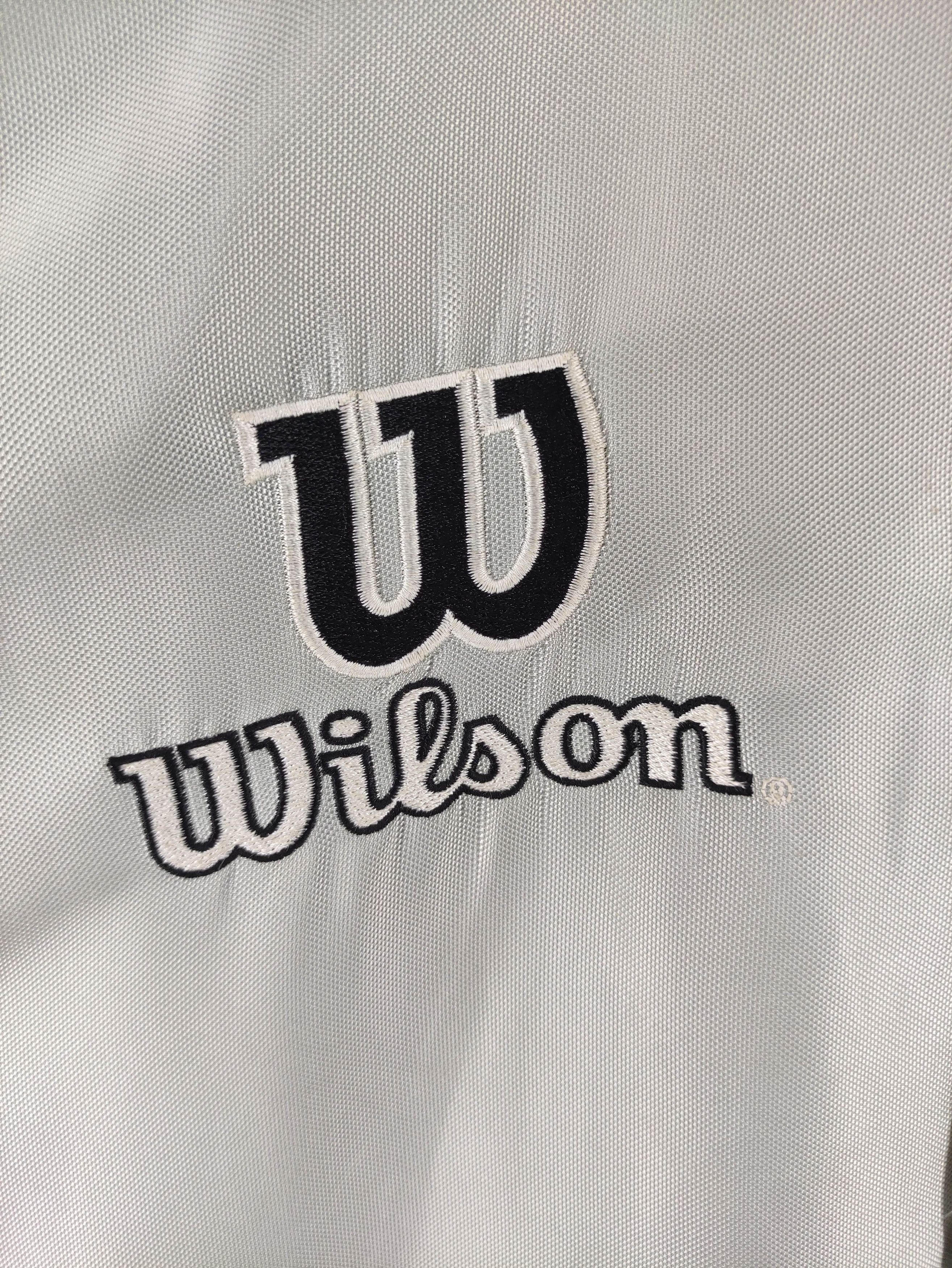 Wilson Vintage WIlson Hoodie Jacket Snap Button Size US L / EU 52-54 / 3 - 2 Thumbnail