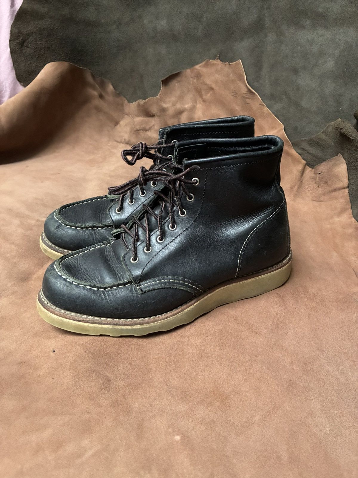 Red Wing BLACK RED WING MOC TOES MADE IN USA 3373 the most Size US 8 / IT 38 - 2 Thumbnail