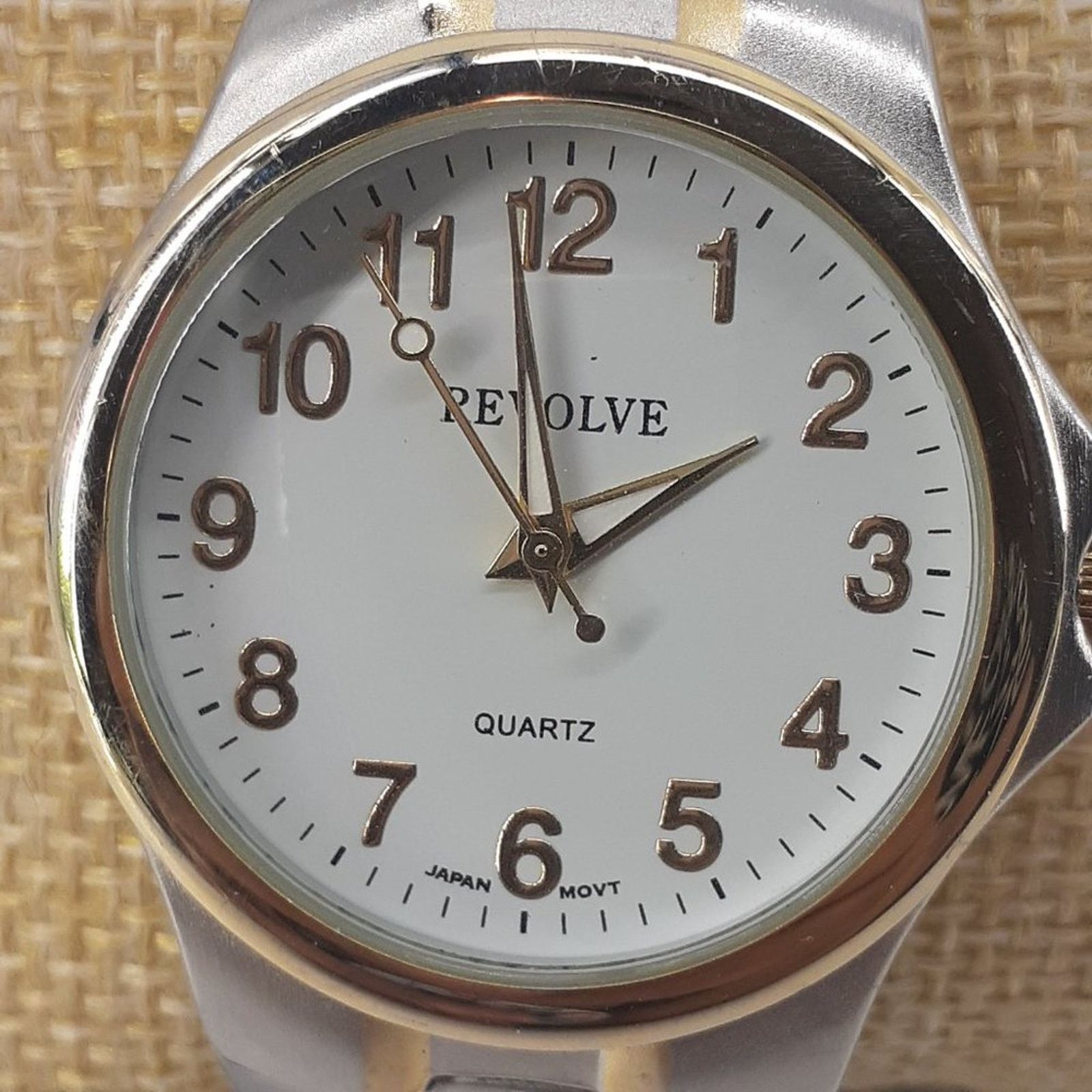 REVOLVE Revolve Quartz White Dial Japan Movt Men's Wristwatch Silver Size ONE SIZE - 12 Thumbnail