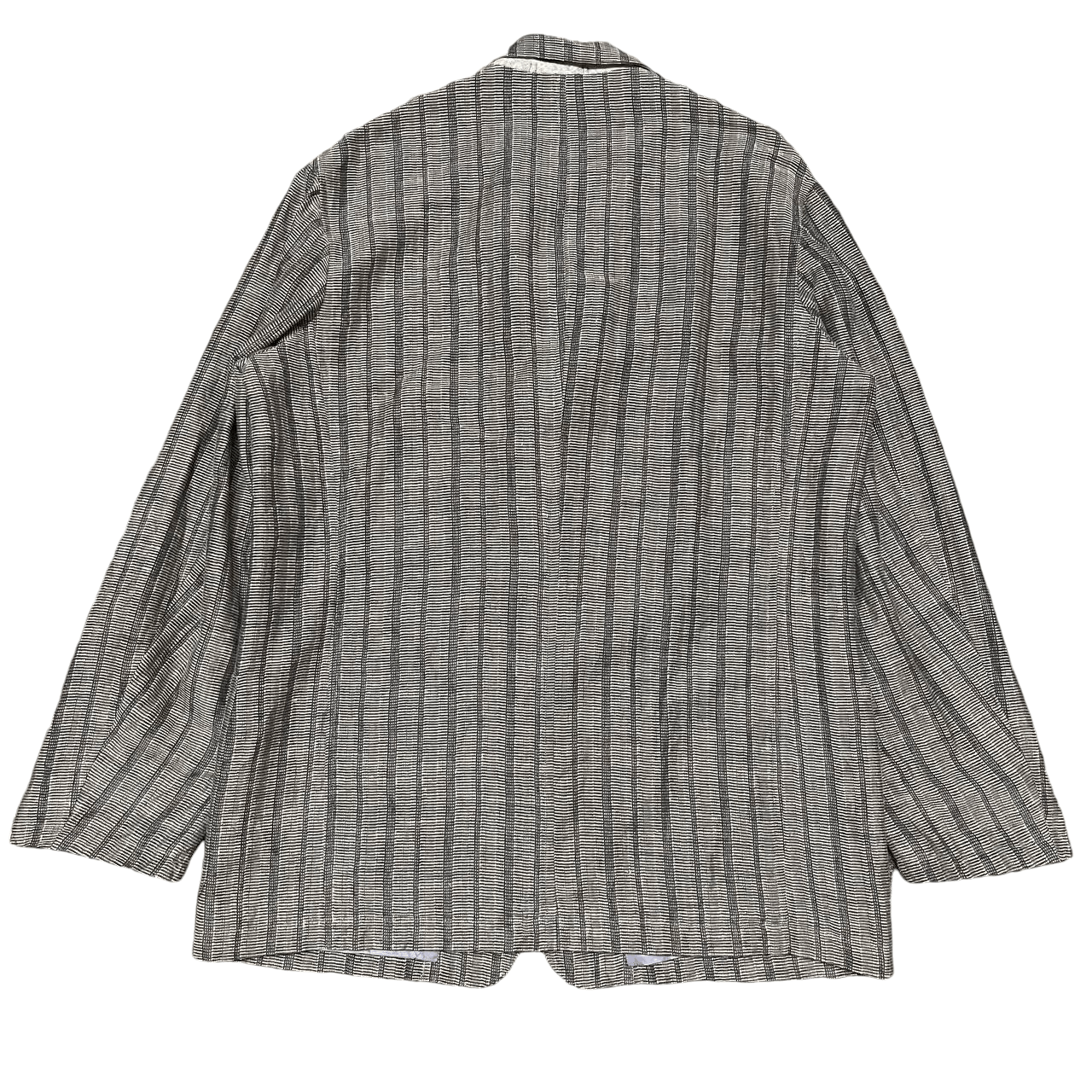 Yohji Yamamoto Ys For Men by Yohji Yamamoto Striped Blazer Jacket Size US M / EU 48-50 / 2 - 11 Thumbnail