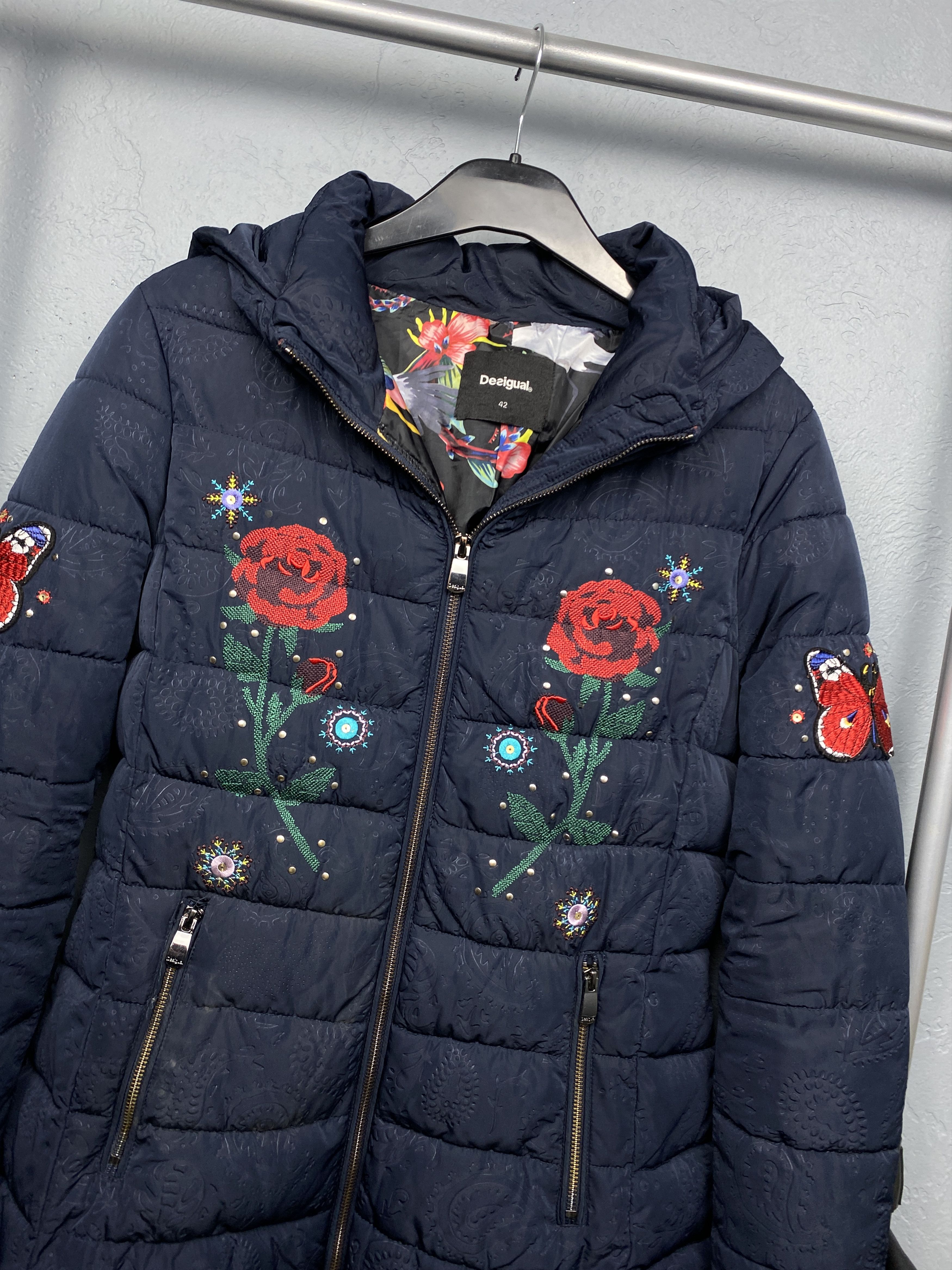 Desigual Desigual Womens Puffer Jacket Size M / US 6-8 / IT 42-44 - 2 Thumbnail
