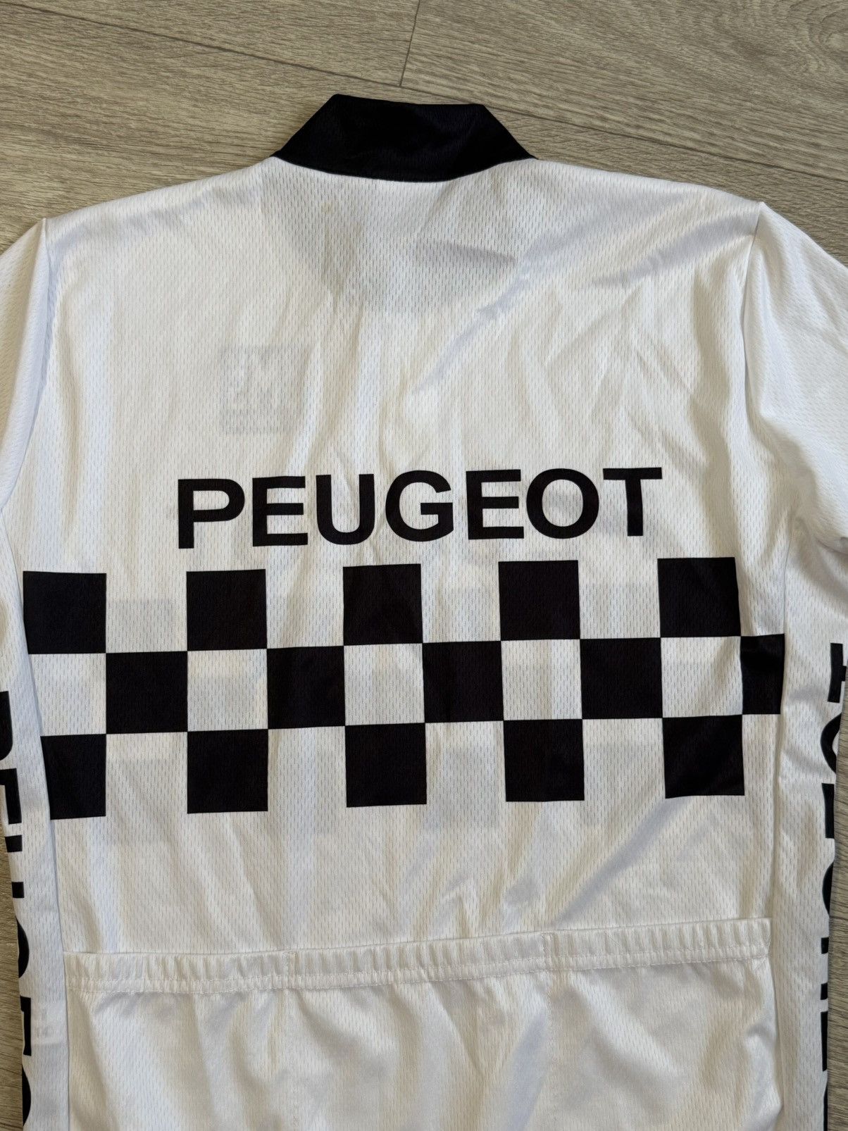 Bicycle 🔷Vintage Santini Peugeot Cycling Jersey🔷 Size US M / EU 48-50 / 2 - 5 Thumbnail
