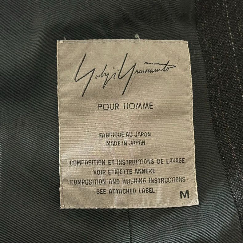 Yohji Yamamoto Yohji Yamamoto Yohji Yamamoto Striped Suit Jacket for Men Size US M / EU 48-50 / 2 - 4 Thumbnail