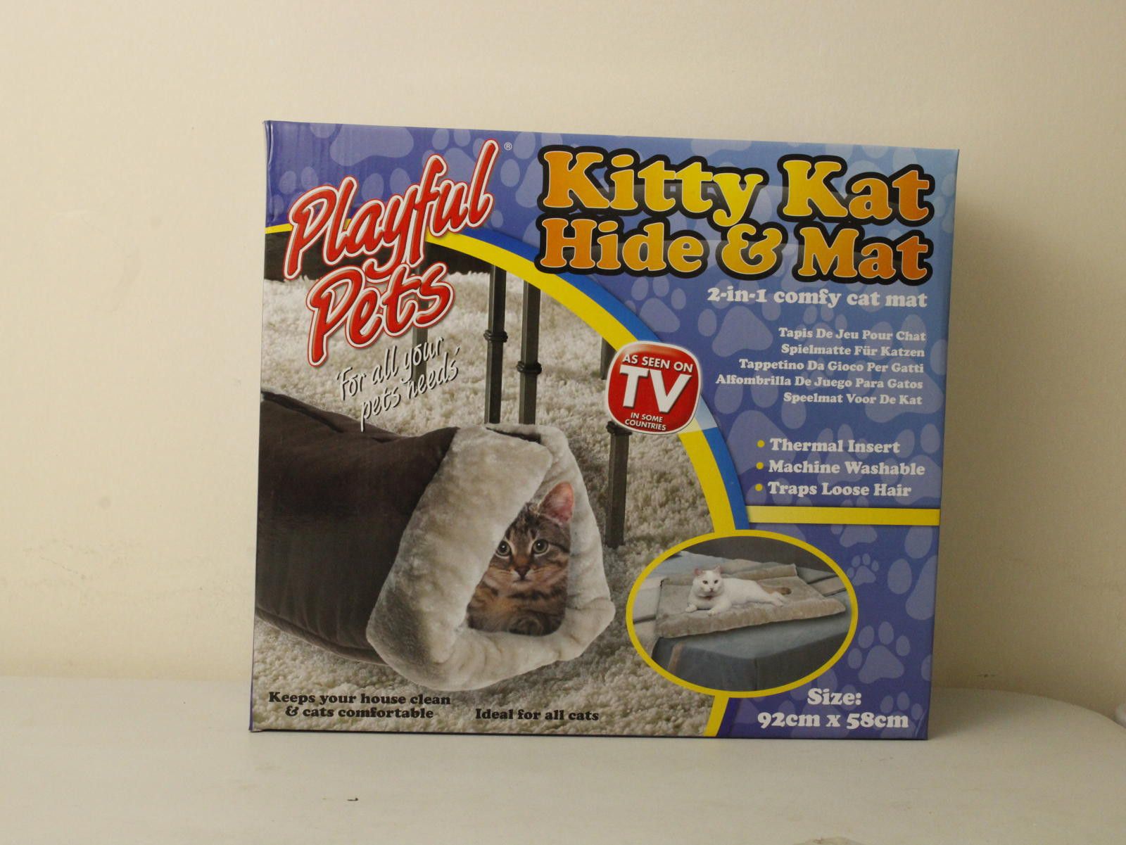 Other Kitty Kat Hide & Mat 2-in-1 Comfy Cat Mat Size ONE SIZE - 2 Thumbnail
