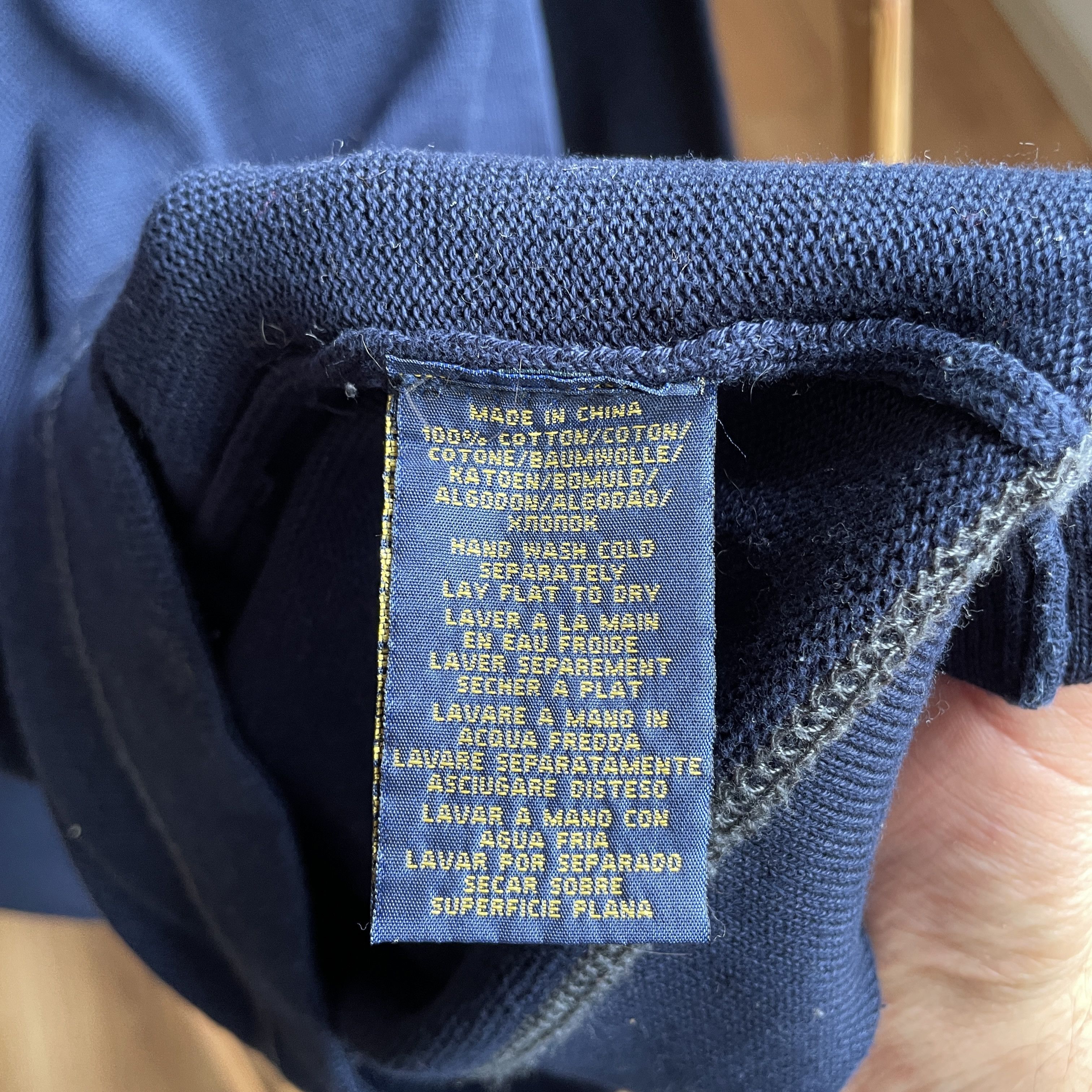 Polo Ralph Lauren Polo Ralph Lauren Varsity College Cotton Cardigan Size US L / EU 52-54 / 3 - 7 Thumbnail