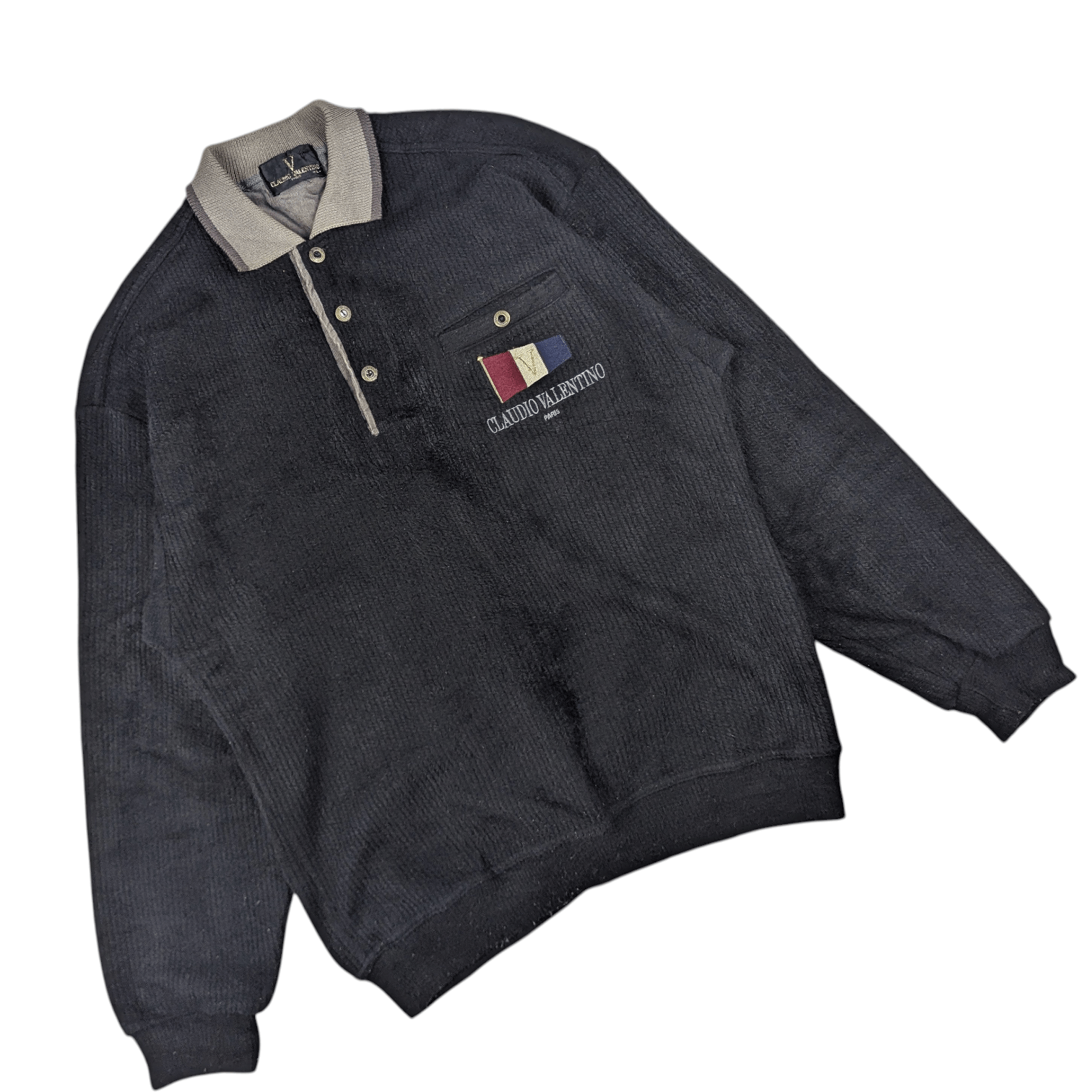 Valentino Vintage CLAUDIO VALENTINO Sweatshirts Jumper Size US M / EU 48-50 / 2 - 4 Thumbnail