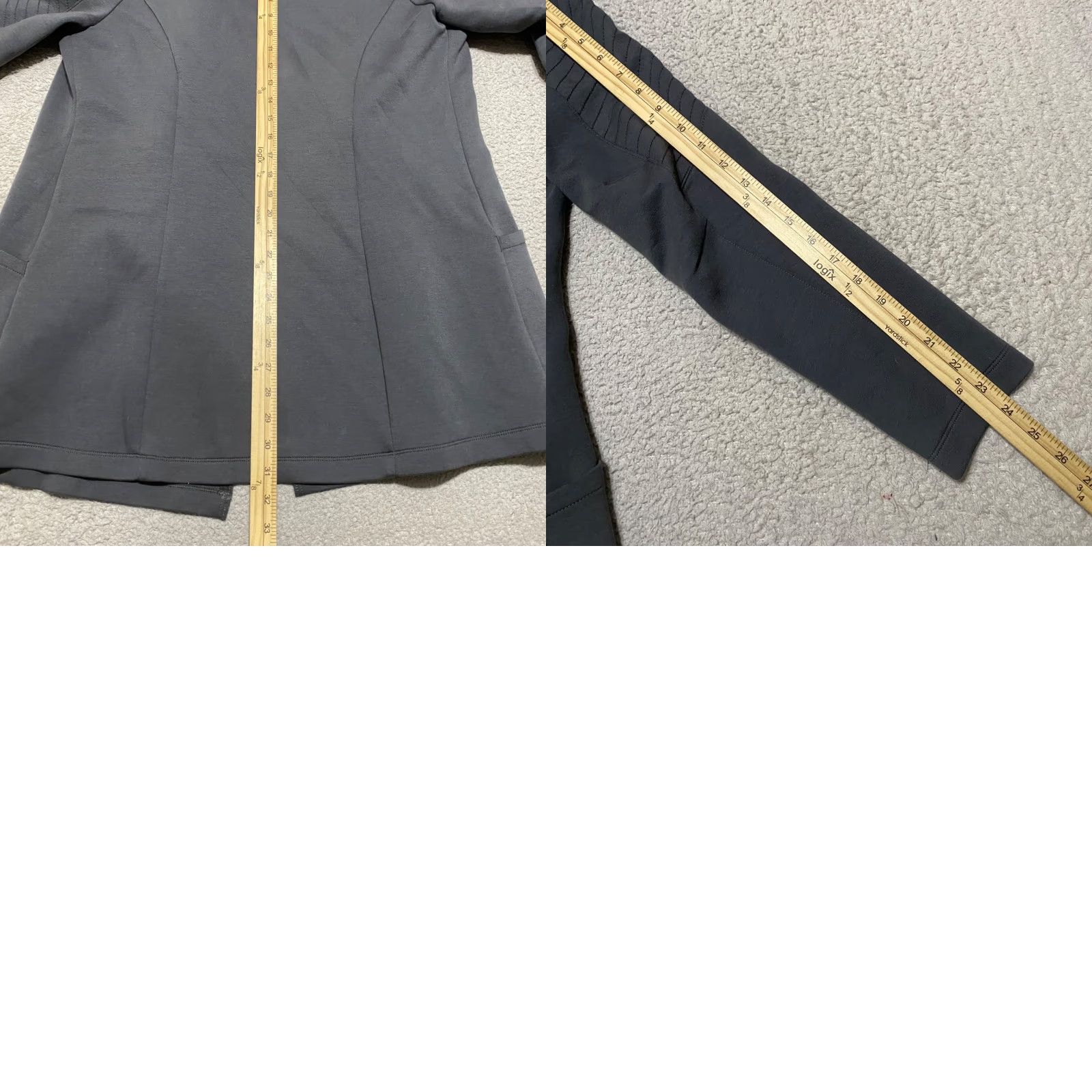 Vintage 5.11 Tactical Jacket Womens M Gray Audrey Cover-Up Cross Snap Jacket Size M / US 6-8 / IT 42-44 - 8 Thumbnail