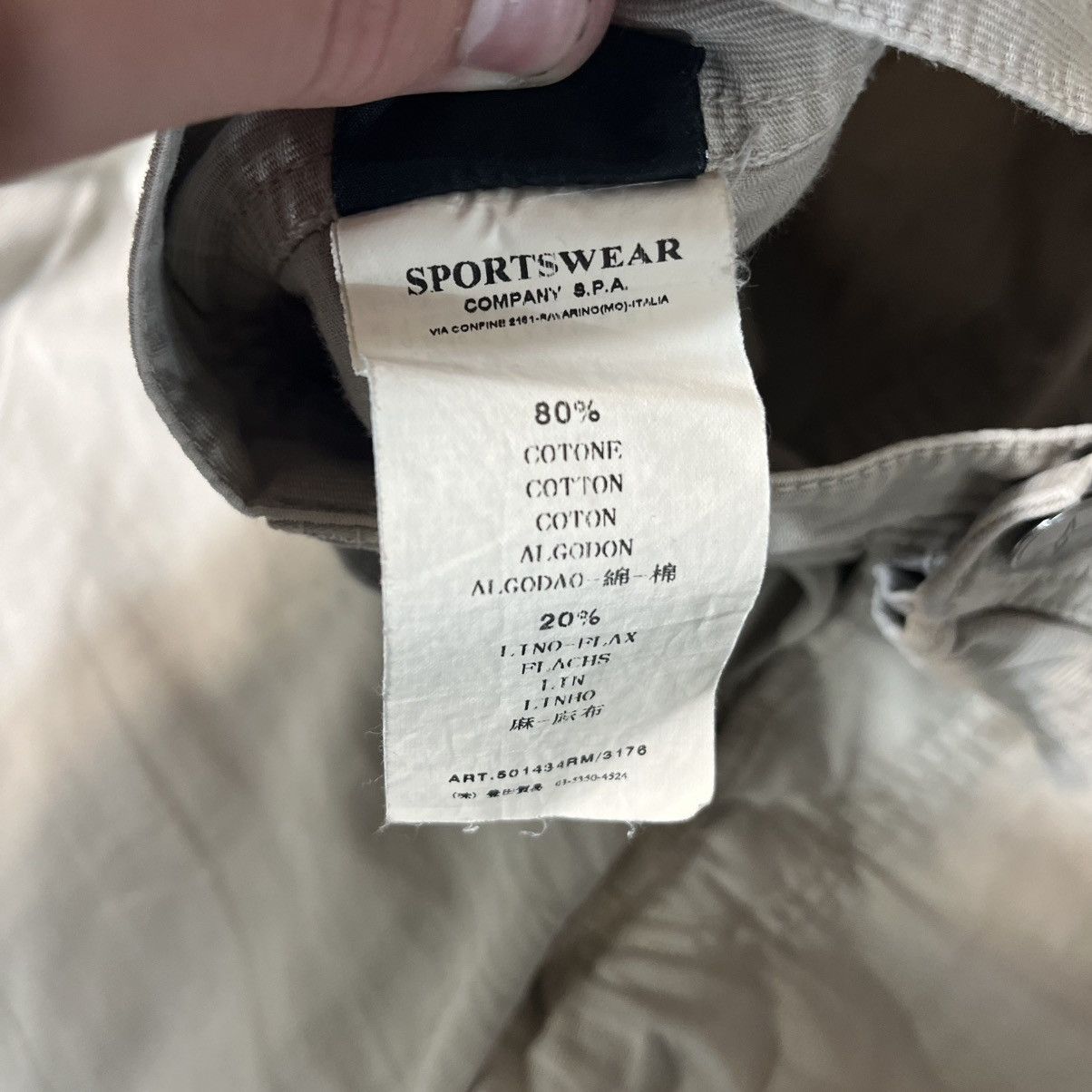 Stone Island Vintage Stone Island Denim Pants Jeans Rare Size US 34 / EU 50 - 7 Thumbnail
