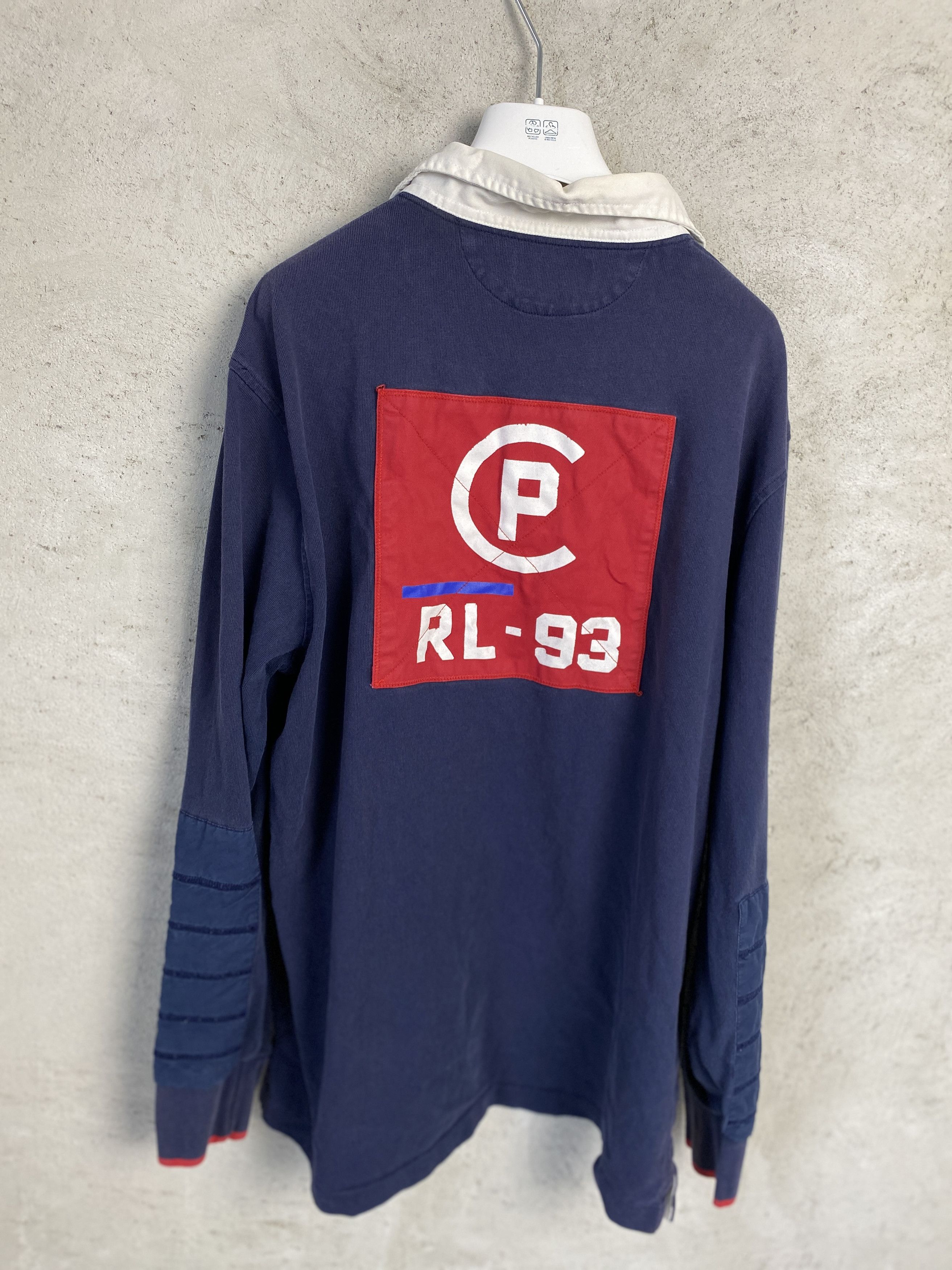 Polo Ralph Lauren Polo Ralph Lauren CP RL-93 rugby long sleeve polo shirt Size US L / EU 52-54 / 3 - 6 Thumbnail