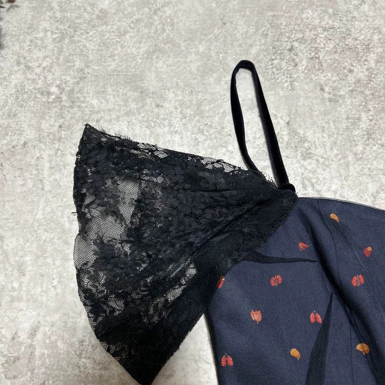 Undercover UNDERCOVER size 1 Viscera printed halter printed lace dres Size S / US 4 / IT 40 - 7 Thumbnail
