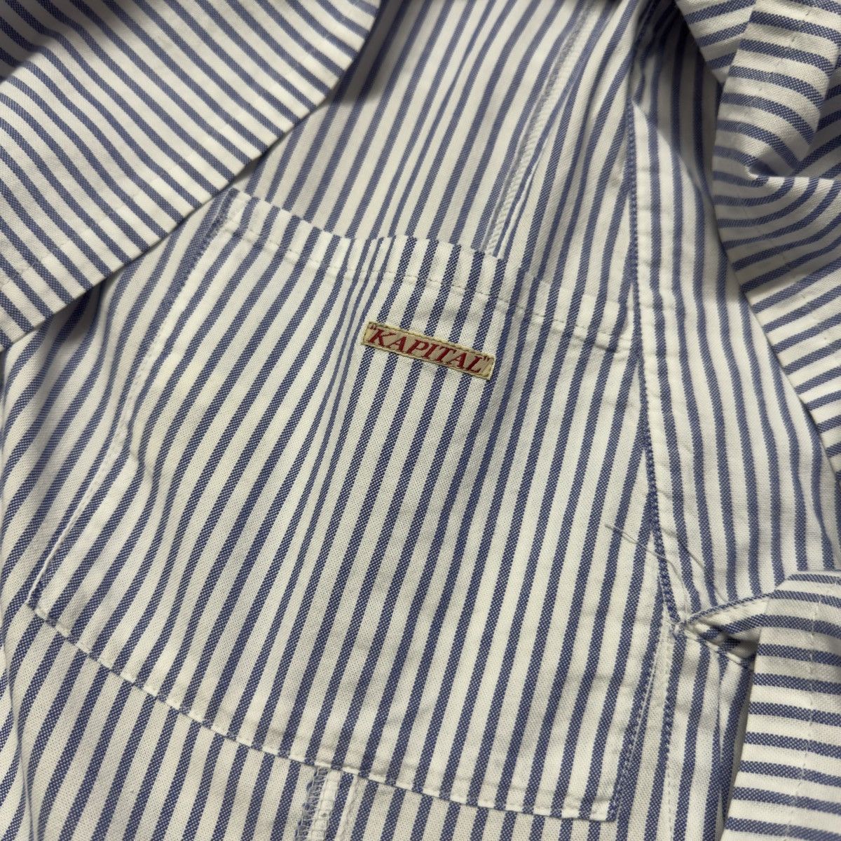 Kapital Kapital Kimono Shirt Striped Size US M / EU 48-50 / 2 - 20 Thumbnail