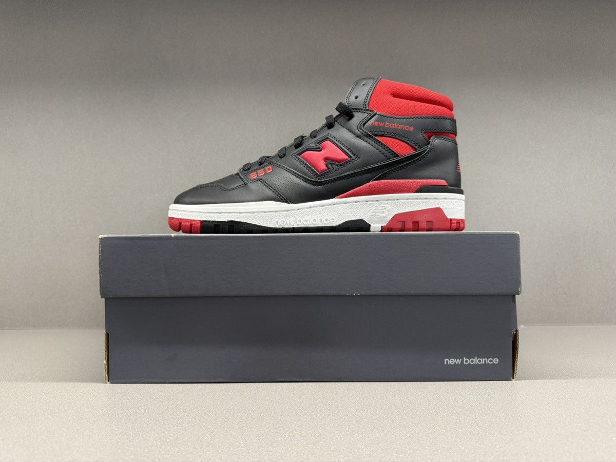 New Balance New Balance 650R Black Red Size US 11.5 / EU 44-45 - 2 Thumbnail