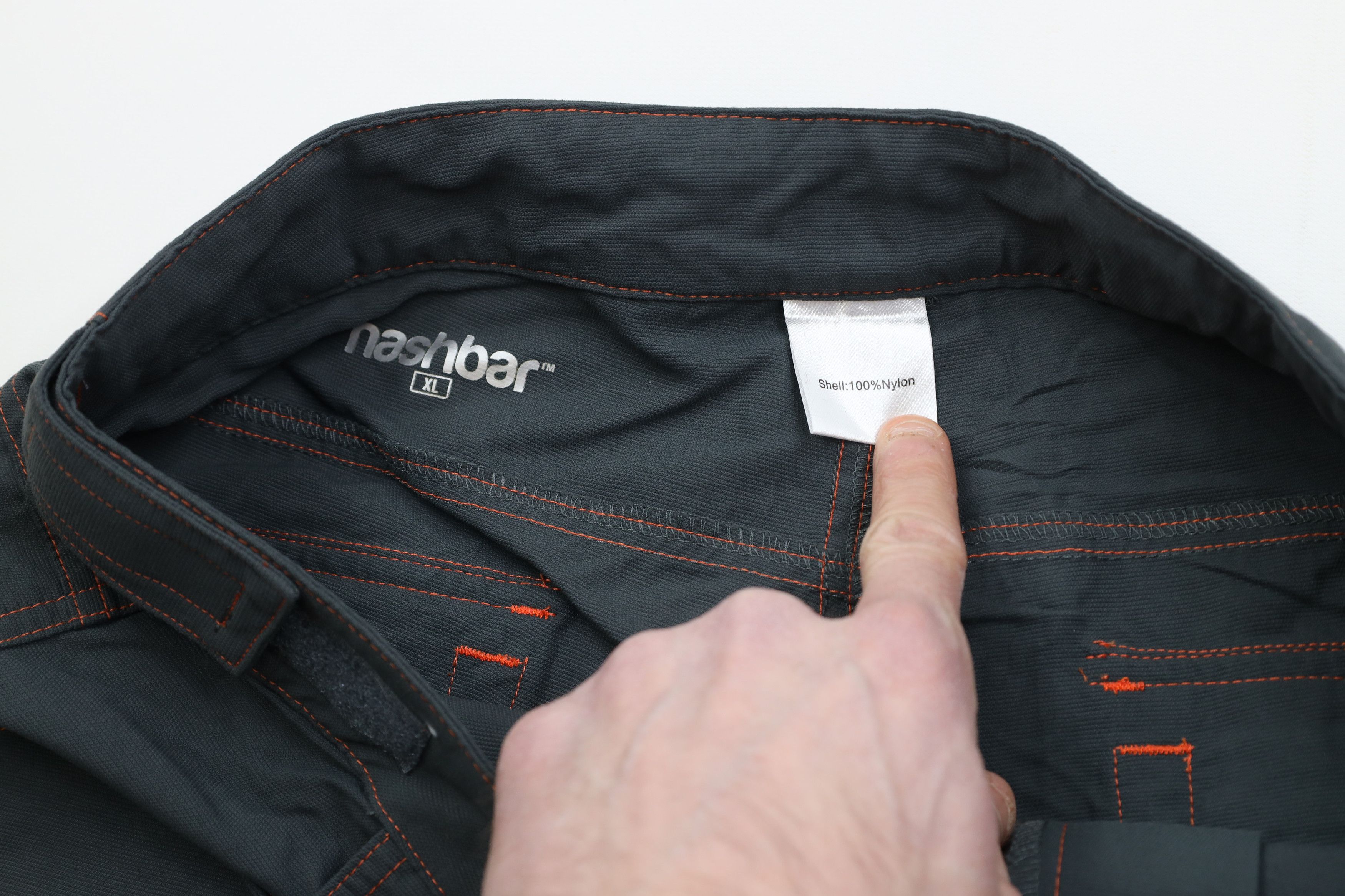 Vintage Vintage Nashbar Cycling Bicycle Cycling Cargo Shorts Gray Size US 36 / EU 52 - 7 Thumbnail