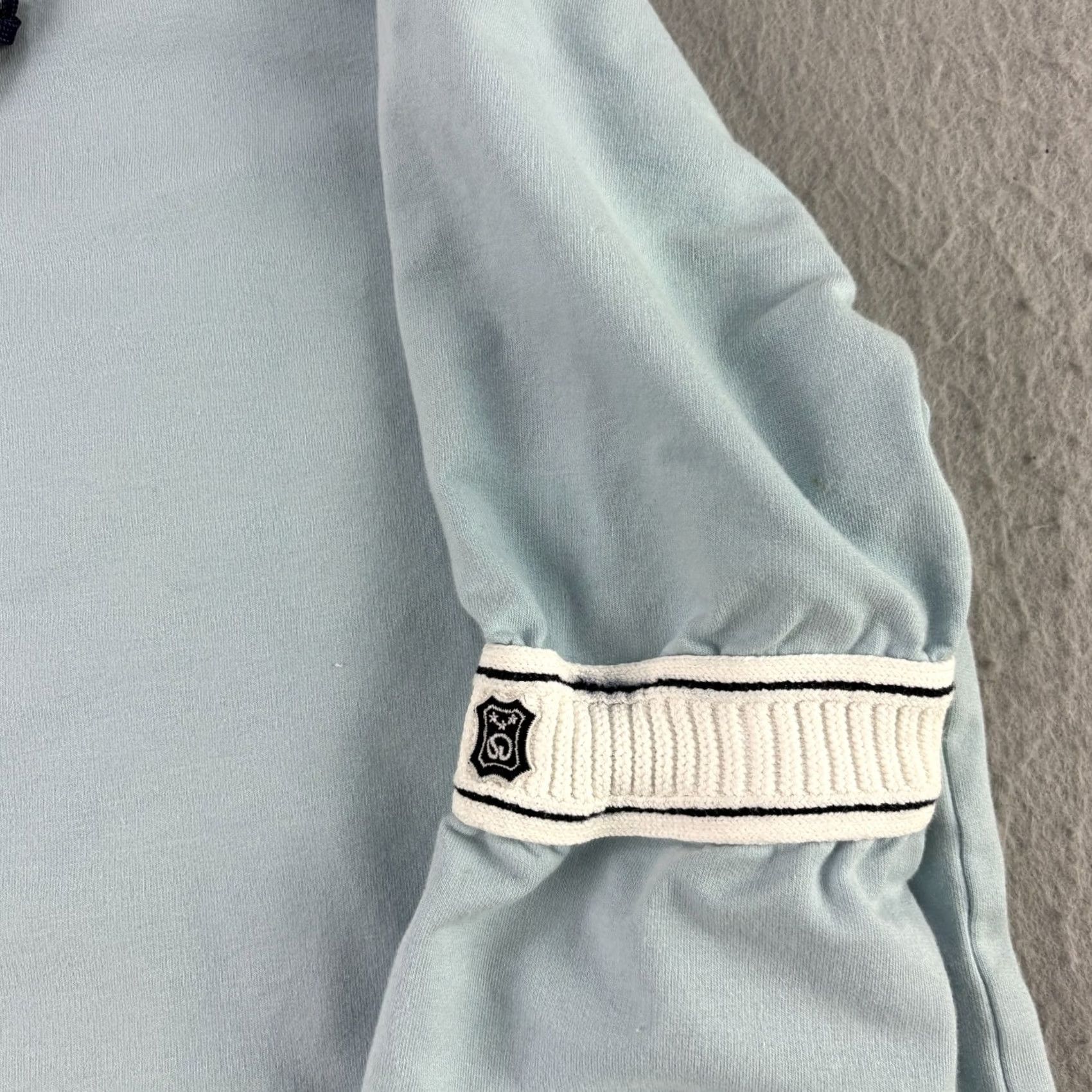 Vintage St John Sport Sweater Womens Size S Blue Pullover Pocket Long Sleeve Size S / US 4 / IT 40 - 4 Thumbnail