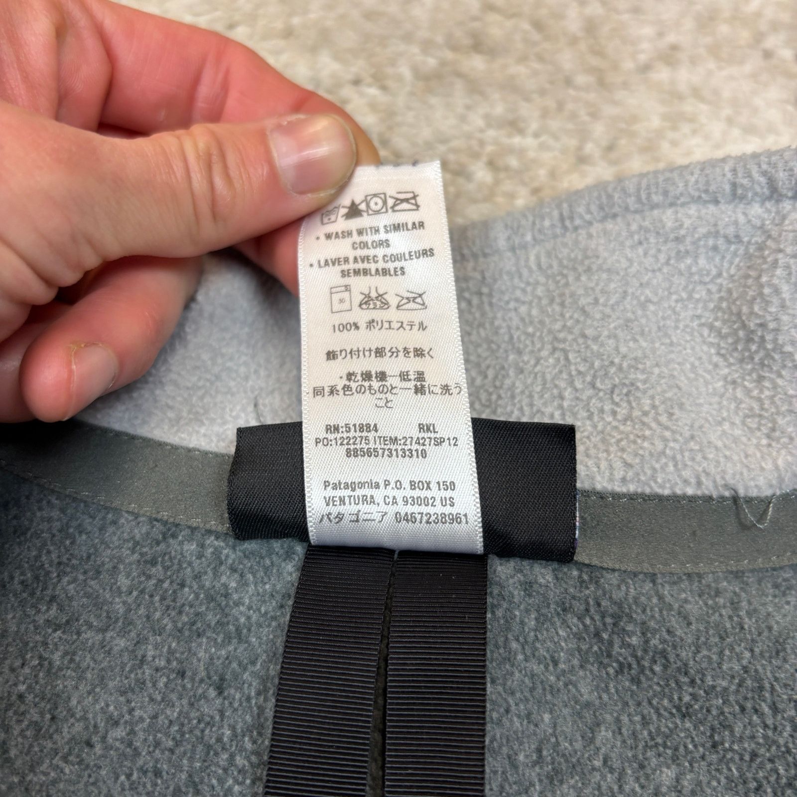 Patagonia Patagonia Araveto Fleece Full Zip Jacket Men's Large Size US L / EU 52-54 / 3 - 5 Thumbnail