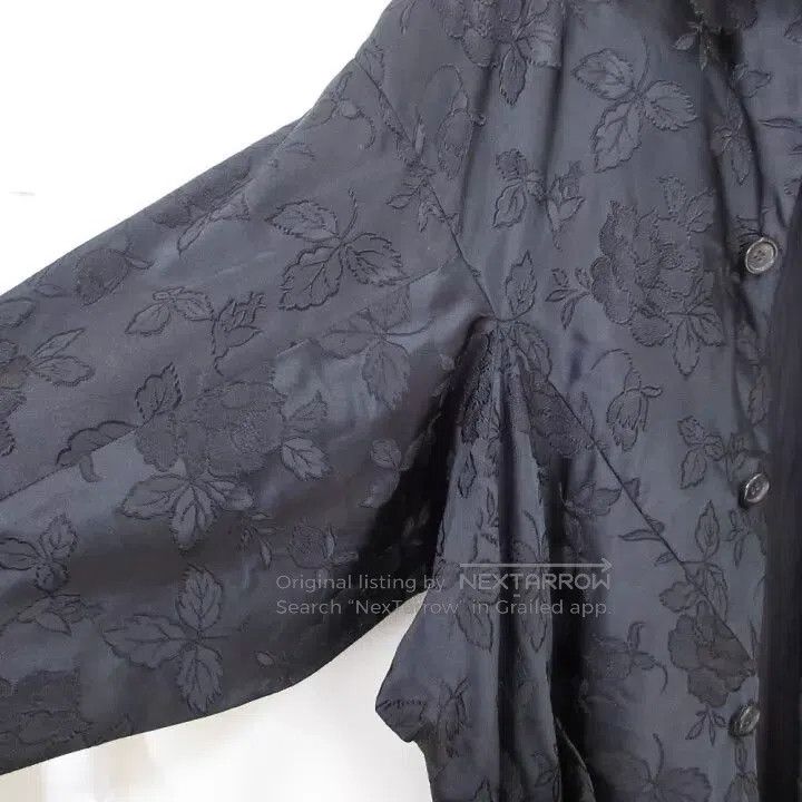 Comme des Garcons Comme des Garcons Vintage black jacquard embroidery round Size S / US 4 / IT 40 - 6 Thumbnail