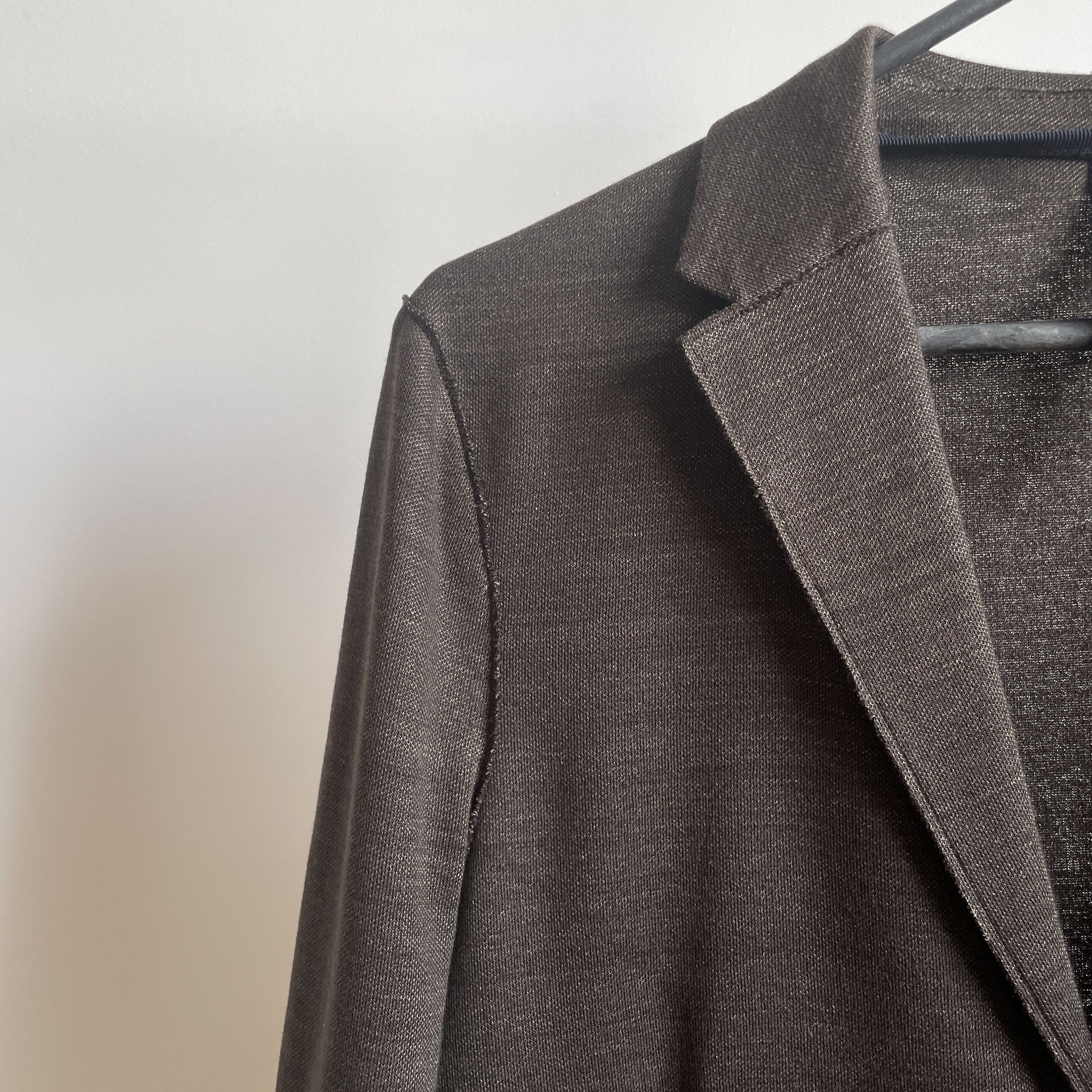 Harris Wharf London Harris Wharf London Linen/Cotton Unstructured Blazer Size 36R - 6 Thumbnail