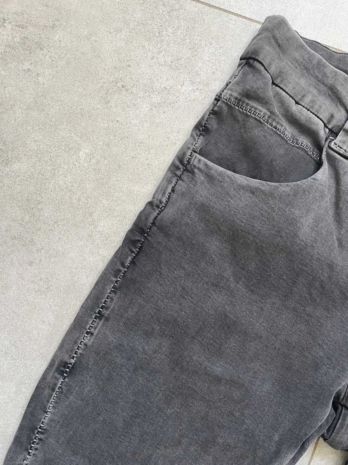Thom Krom THOM KROM GREY MT65 DROPPED CROTCH RICK OWENS TYPE PANTS Size US 32 / EU 48 - 10 Thumbnail