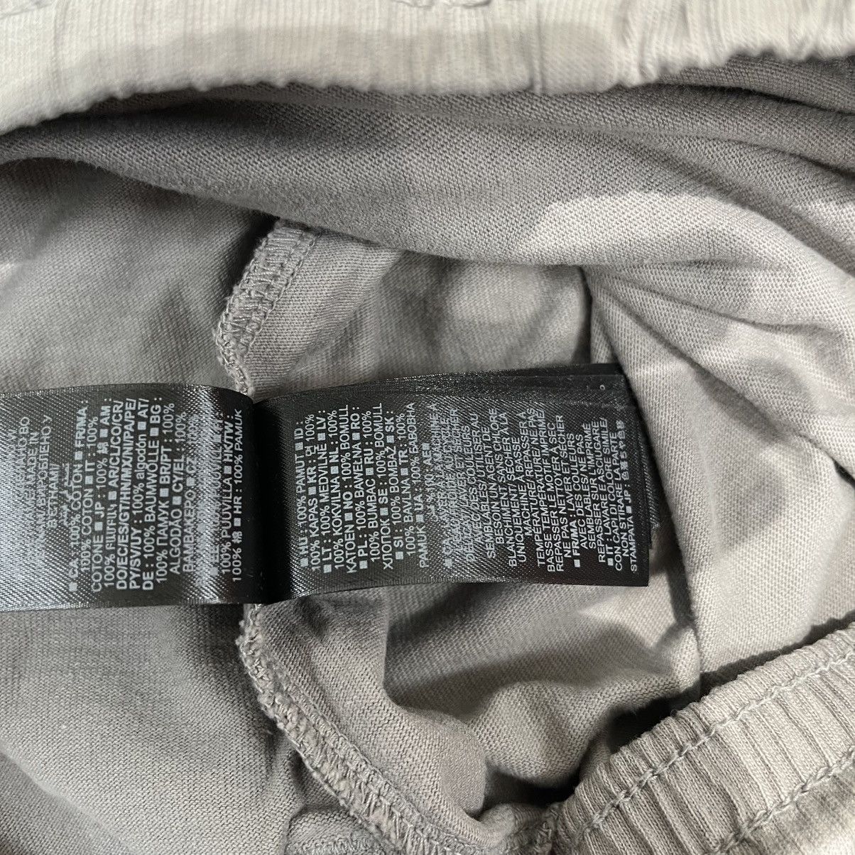 Gap × Yeezy Yeezy x Gap Fleece Jogging Pants Grey Size US 38 / EU 54 - 11 Thumbnail