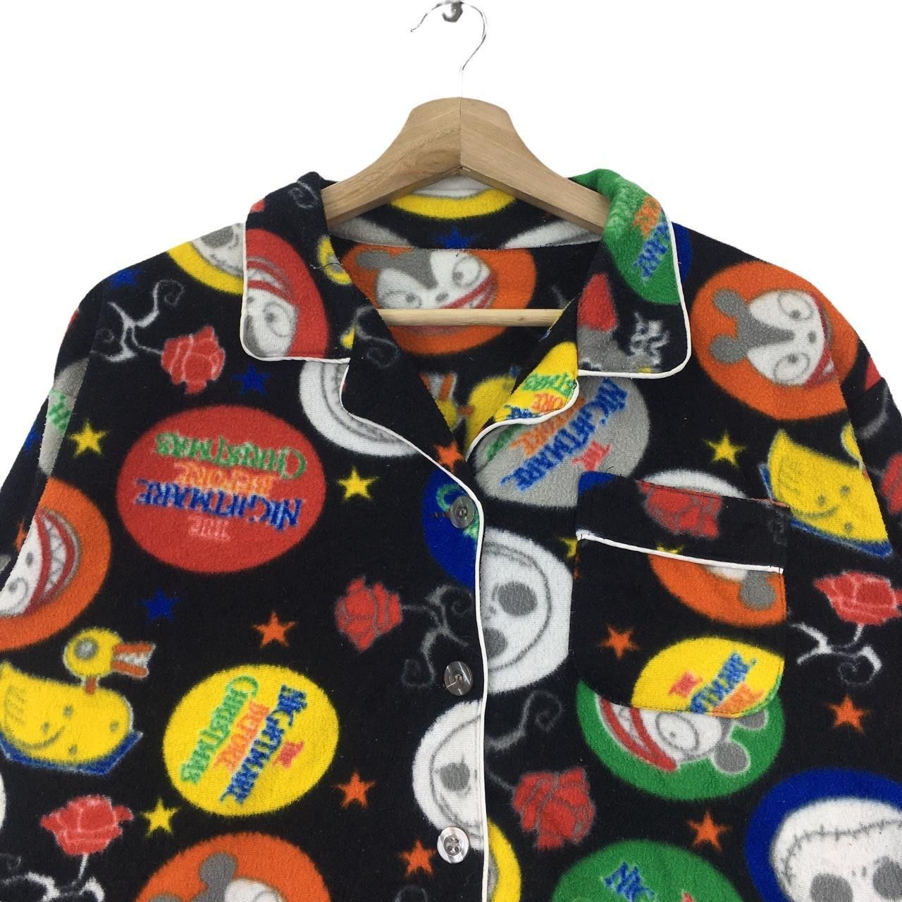 Vintage Vtg 90’ NIGHTMARE BEFORE CHRISTMAS Movie Film Jacket Size L / US 10 / IT 46 - 2 Thumbnail