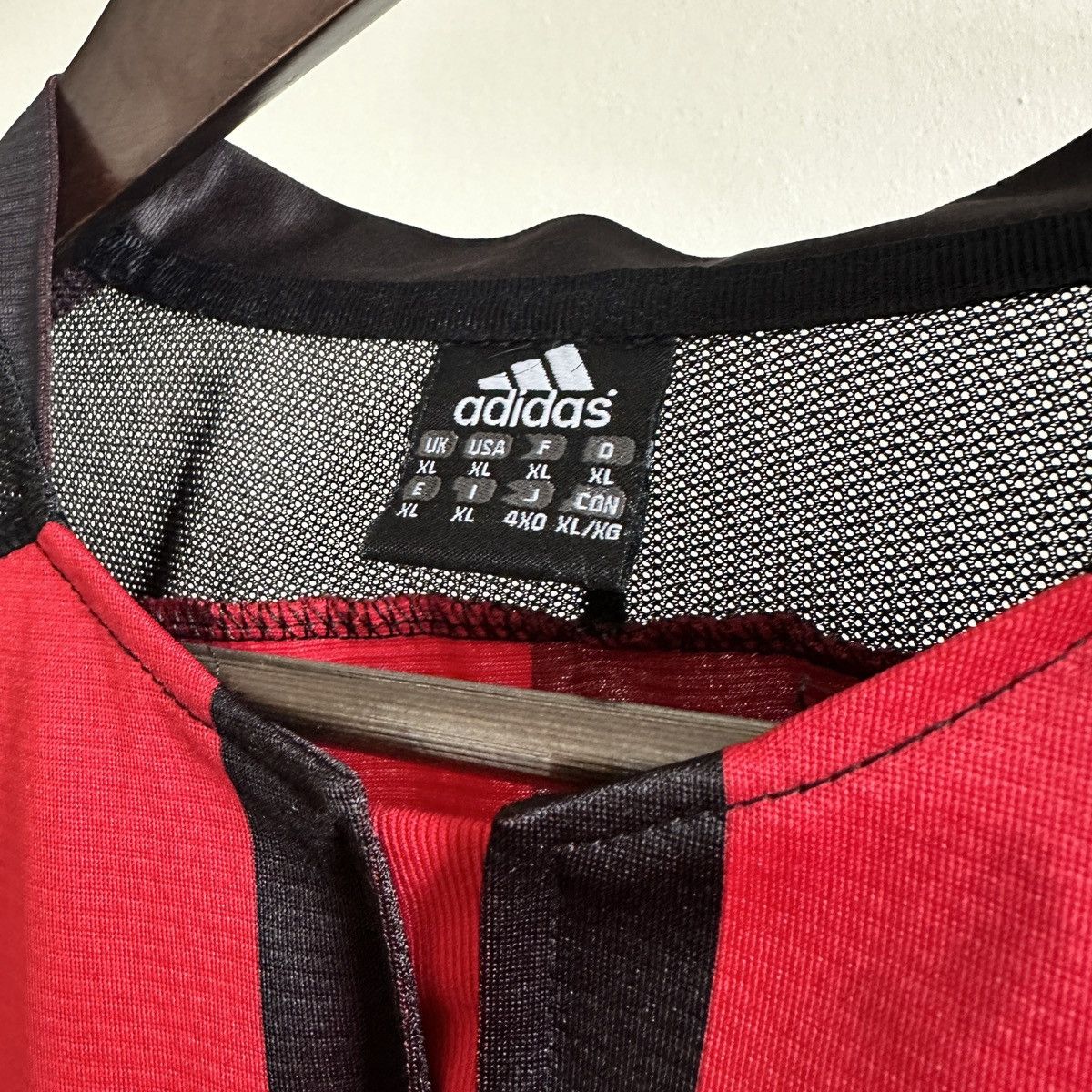 Adidas × Vintage 2003/04 AC Milan Home Jersey Longsleeve Rare Size XL Size US XL / EU 56 / 4 - 5 Thumbnail