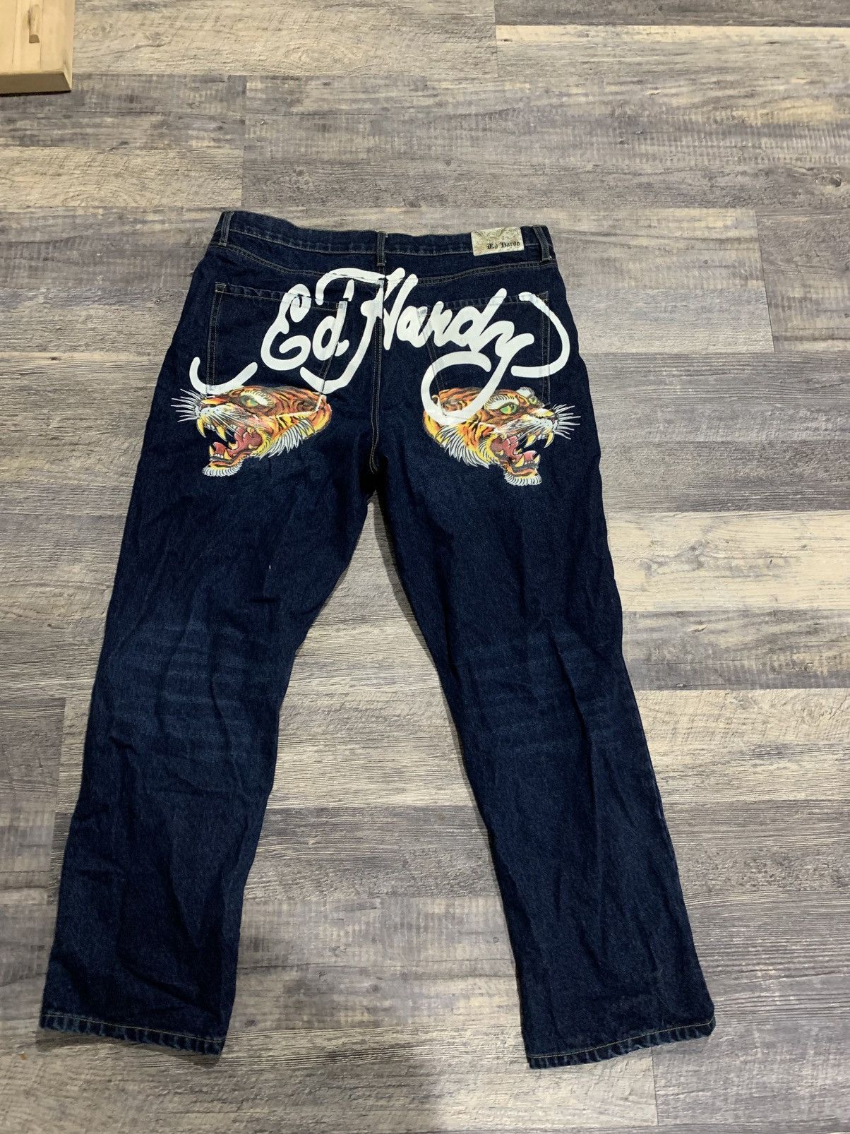 Ed Hardy Ed hardy logo jeans Size US 36 / EU 52 - 3 Thumbnail