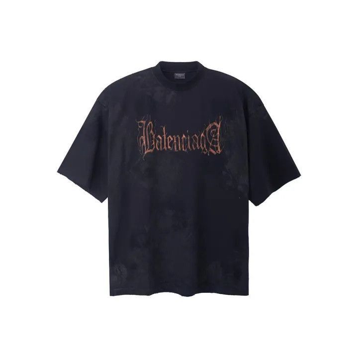 Balenciaga Balenciaga Abstract Logo Print Short Sleeve T-Shirt 0079-25 Size US XS / EU 42 / 0 - 1 Thumbnail