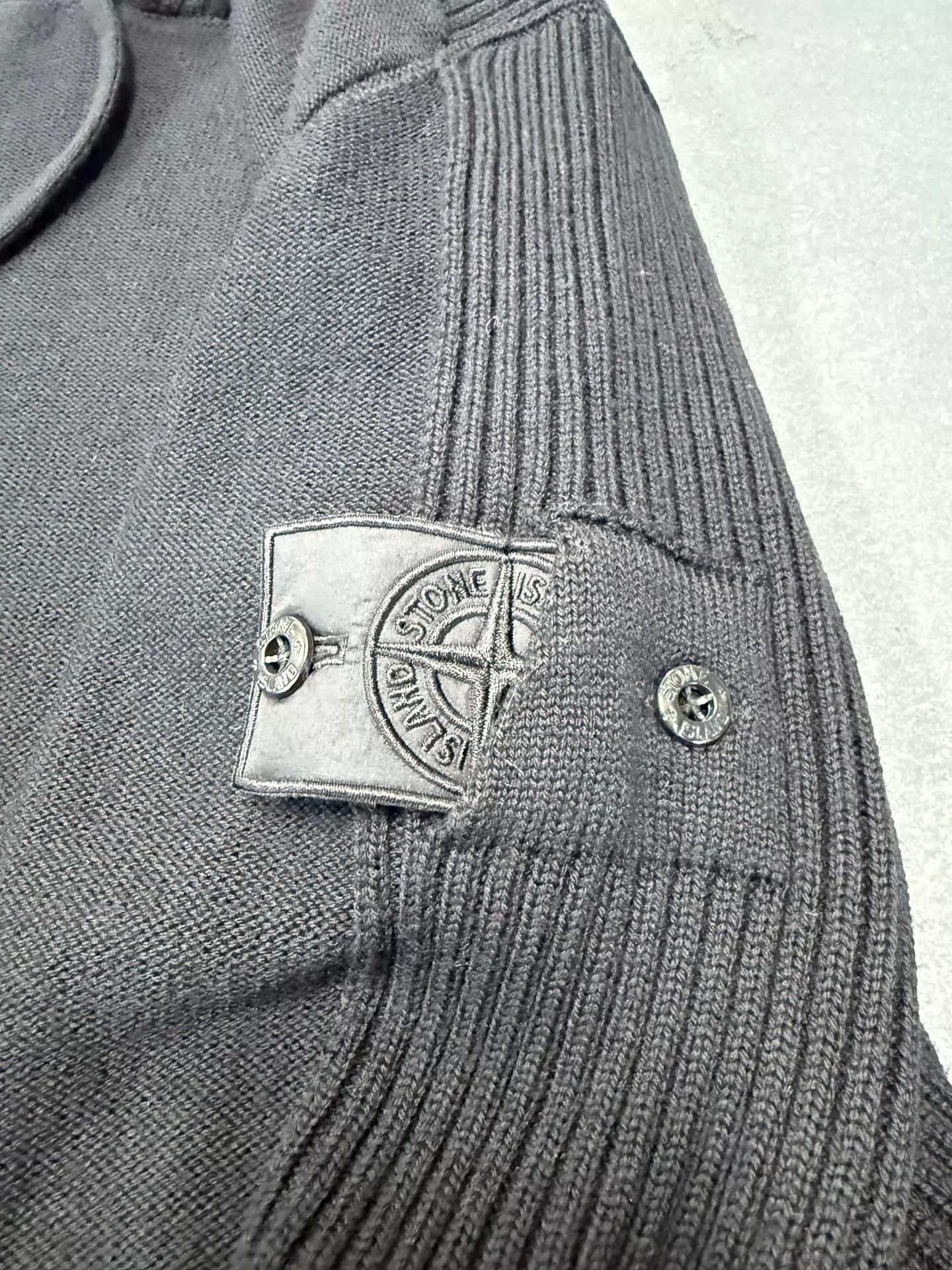 Stone Island Stone Island Ghost Hoodie Black L Size US L / EU 52-54 / 3 - 3 Thumbnail