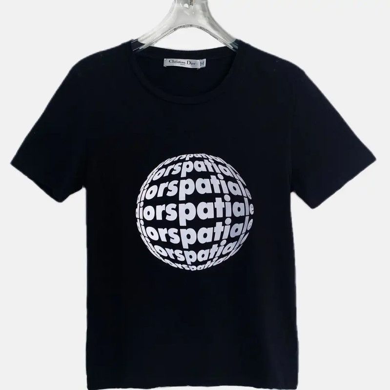 Dior Black Cotton Women's T-Shirt 0089