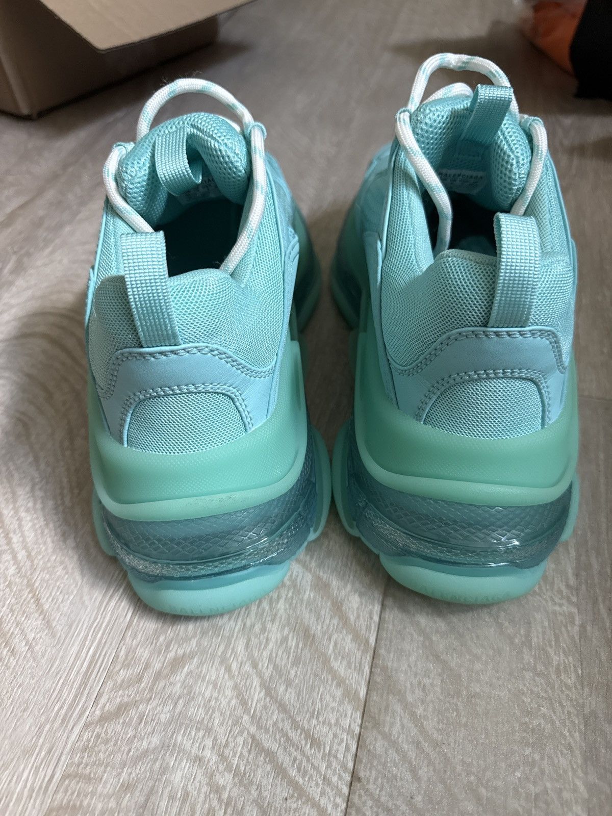 Balenciaga Balenciaga triple S turqouise Size US 7 / IT 37 - 7 Thumbnail