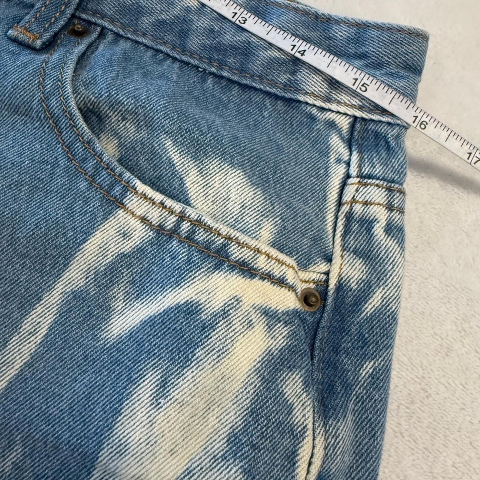 Lioness Lioness boho retro 80’s Y2K zebra striped cotton jeans Med Size 32" / US 10 / IT 46 - 7 Thumbnail