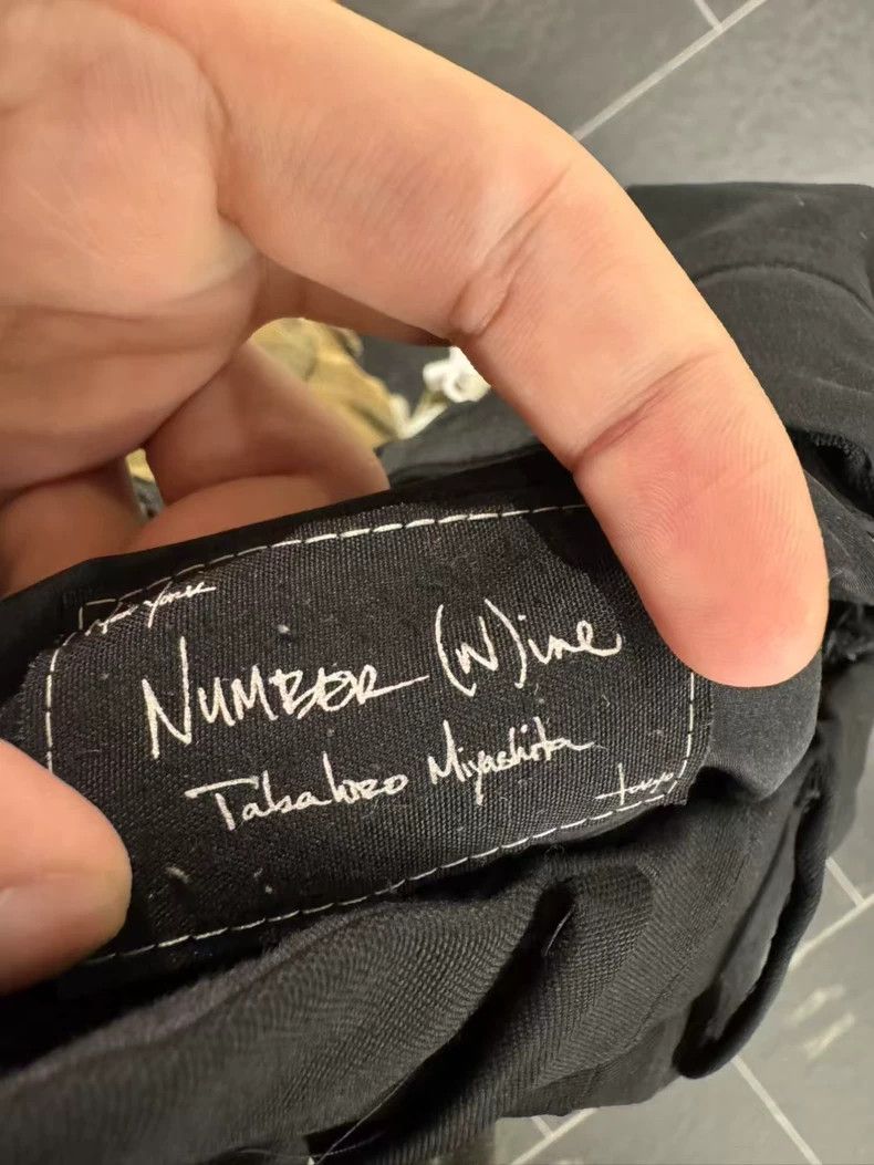 Number (N)ine Number (N)ine size 2 05aw Strap Pants Size US 28 / EU 44 - 3 Thumbnail