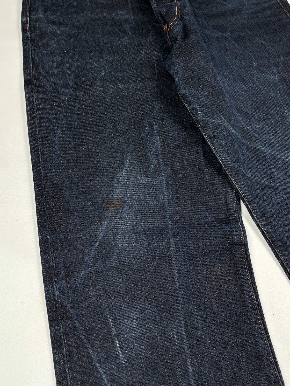 Evisu Lot.0001 White Print Daicock Selvedged Jeans Size US 32 / EU 48 - 8 Thumbnail