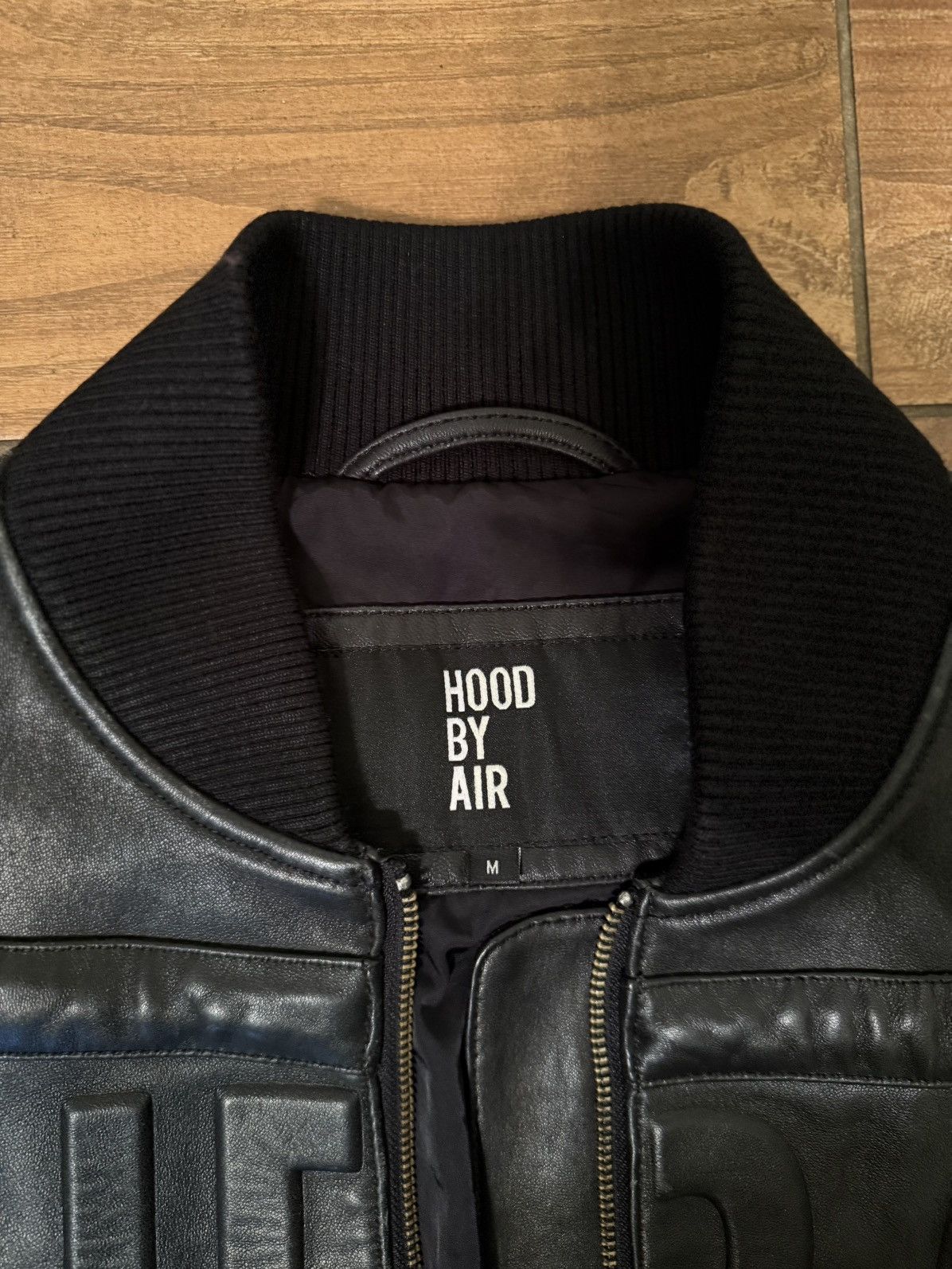 Hood By Air Rare Runway Hood by Air SS15 Cross Zip Leather Jacket Size US M / EU 48-50 / 2 - 3 Thumbnail