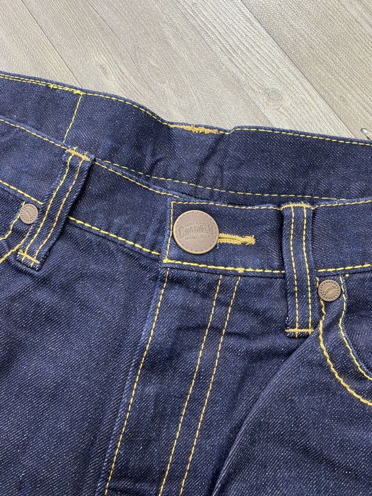 Hysteric Glamour Vintage CoandLu Japan Evisu Style Printed Selvedge Jeans Y2K Size US 34 / EU 50 - 11 Thumbnail