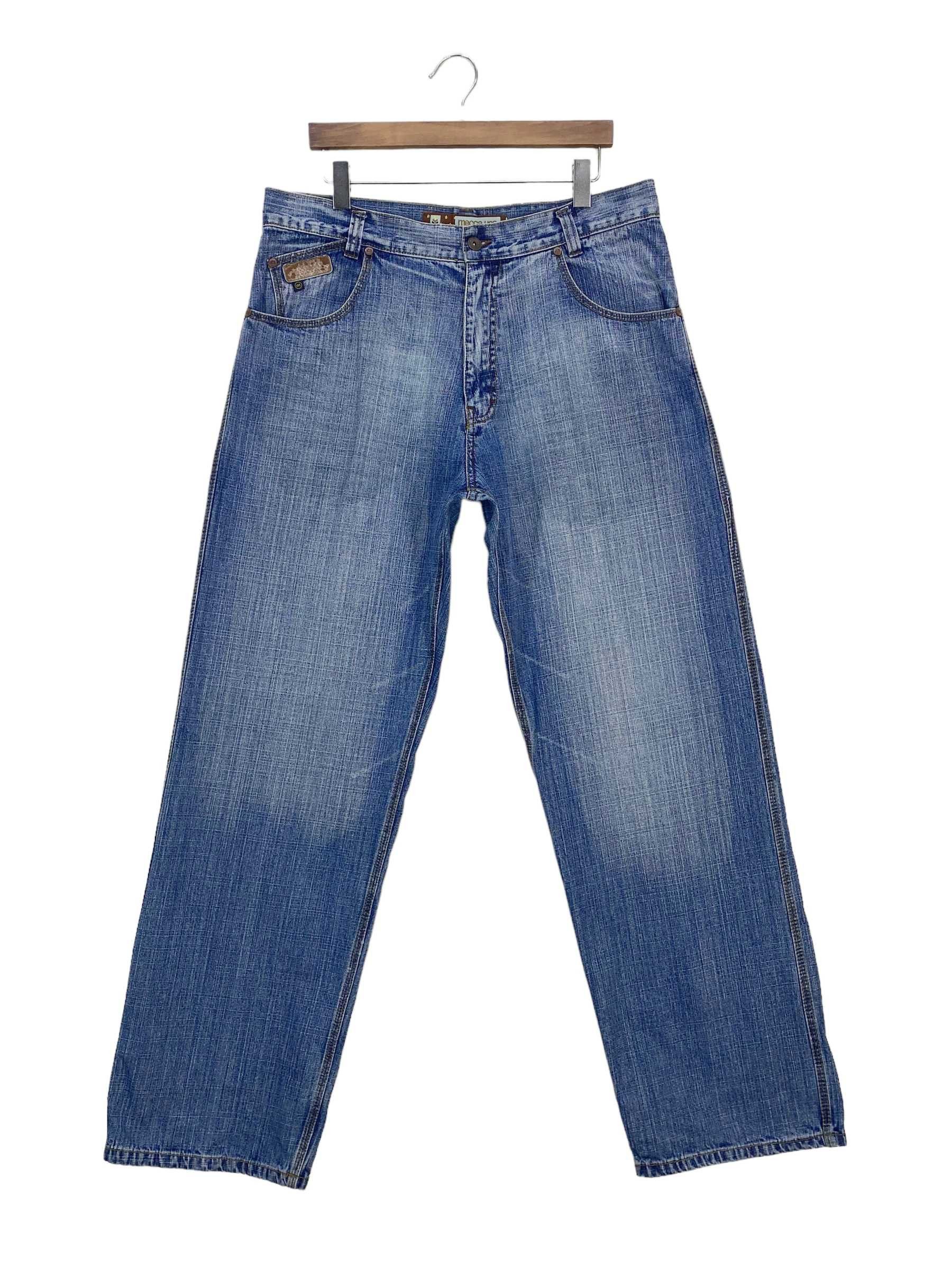 Mecca Mecca Jeans Distressed Jeans Baggy Hiphop Jeans Size US 36 / EU 52 - 2 Thumbnail