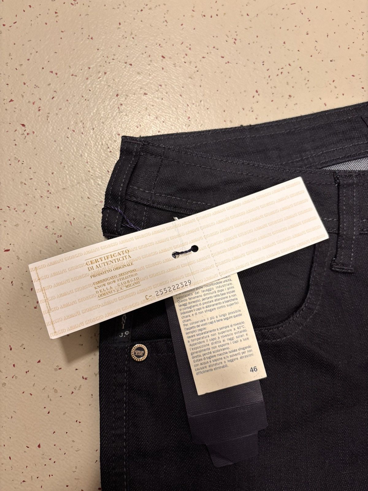 Armani Armani jeans bootcut flare Size 29" - 8 Thumbnail