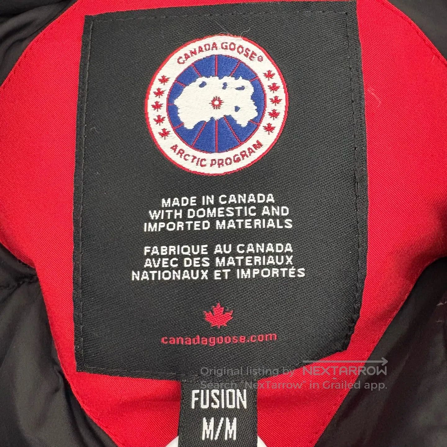 Canada Goose Canada Goose Chateau Parka Red Collar Wolf Fur Down Jacket Size US M / EU 48-50 / 2 - 3 Thumbnail