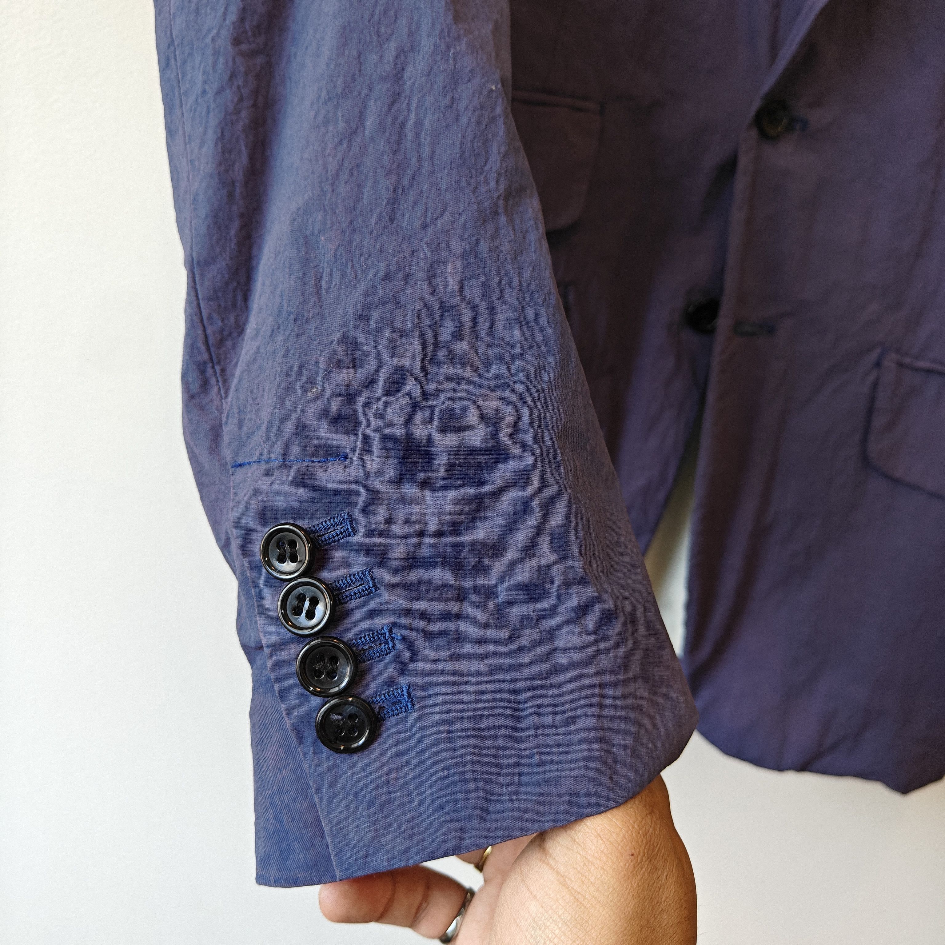 MINOTAUR INST. Minotaur Purple Nylon Blazer Japan Fits Small, Nanamica Size US S / EU 44-46 / 1 - 5 Thumbnail