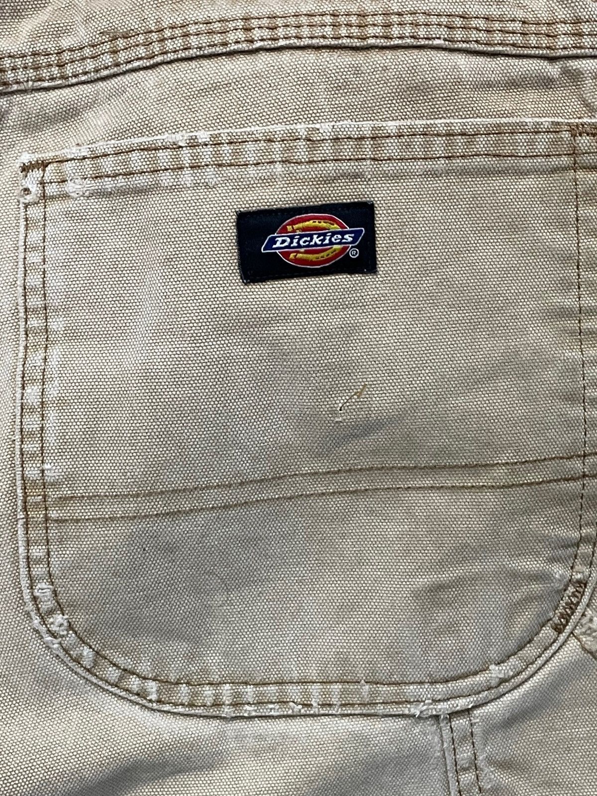 Dickies × Vintage Vintage Dickies Carpenters Distressed Flannel Lined Belted Size US 36 / EU 52 - 14 Thumbnail